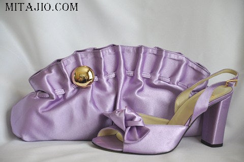 Italian Satin Women's Shoes DPMMPL11 - Elegant Ladies Dress Shoes for Weddings, Parties & Special Occasions