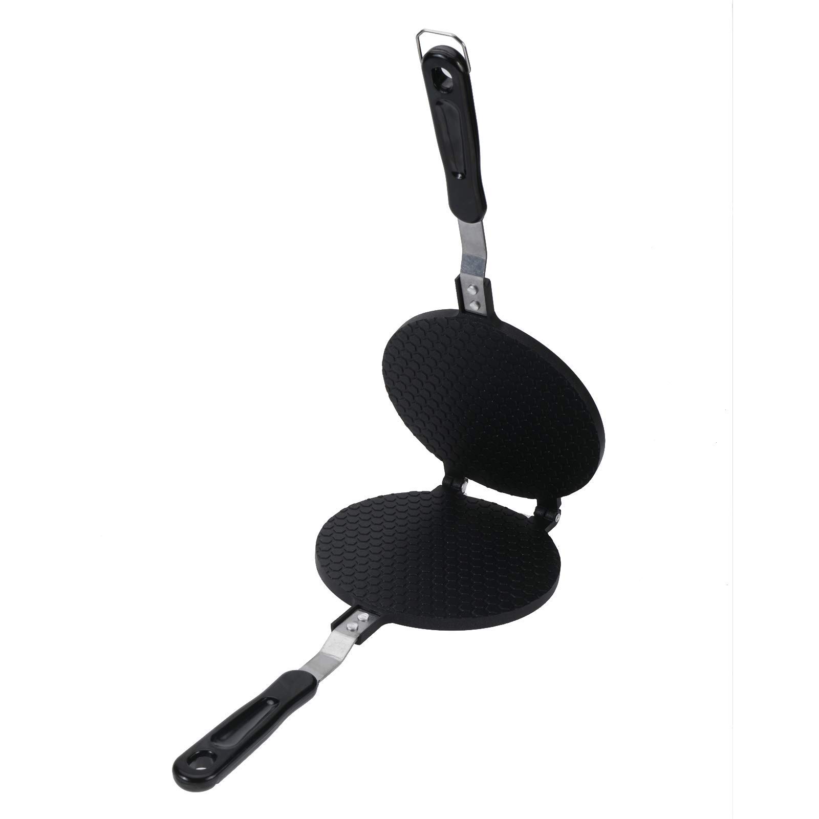 6.7 Inch Non-Stick Waffle Cone Maker - Double Sided Pancake & Egg Roll Iron - Perfect for Homemade Ice Cream Cones, Breakfast Crepes, and Dessert Snacks