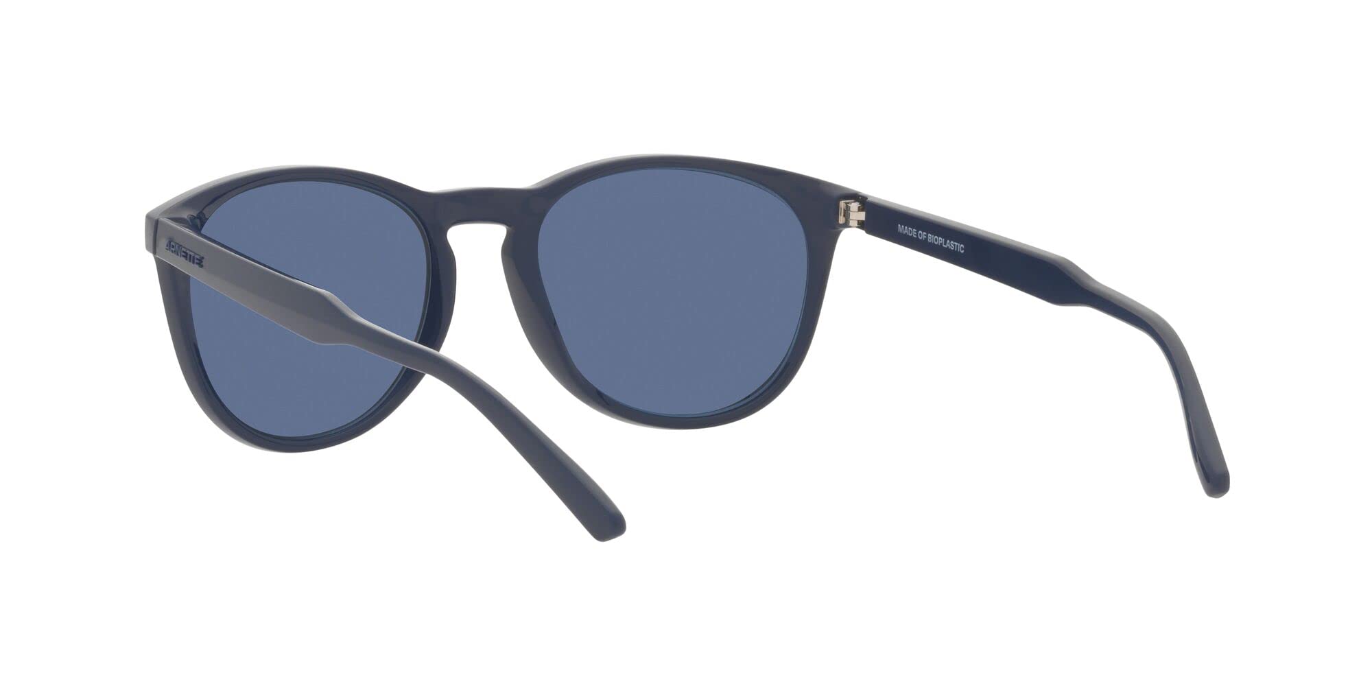 Arnette AN4299 Gorgon Round Sunglasses for Men - Dark Blue Frame, 54mm Lens - UV Protection, Stylish & Durable - Perfect for Driving, Beach & Outdoor Activities
