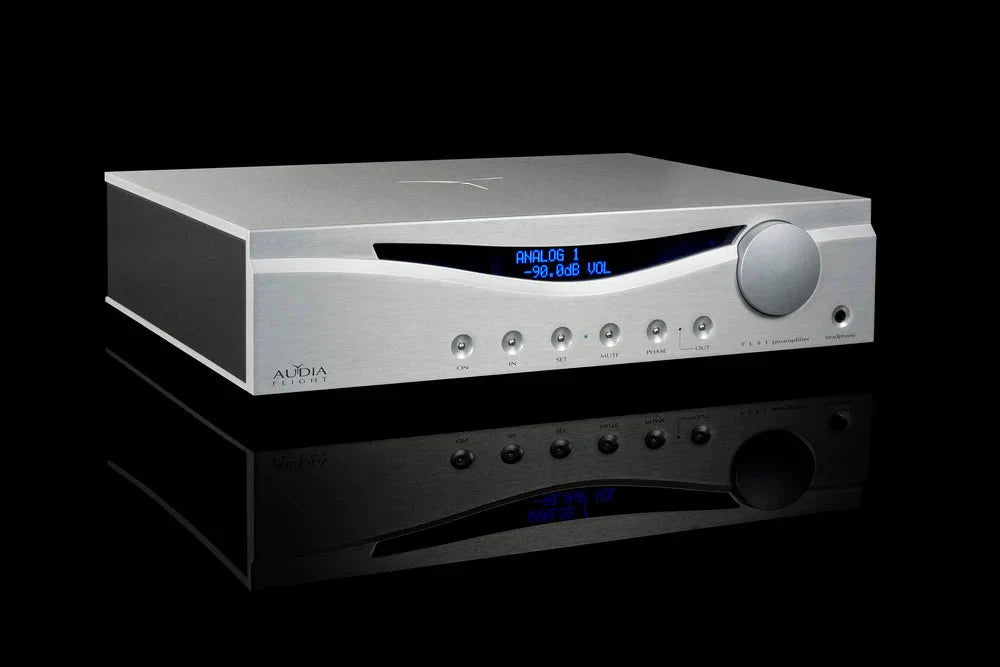 Audia Flight FLS 1 Fully Balanced Stereo Preamp & Headphone Amplifier - High-End Audio Equipment for Home Theater & Music Listening