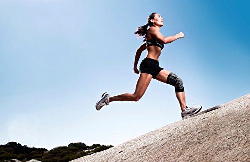 DonJoy Reaction Web Knee Support Brace with Compression Undersleeve - Lightweight Knee Brace for Running, Sports & Recovery - Grey, X-Small/Small - Ideal for Athletes, Arthritis & Post-Surgery Support