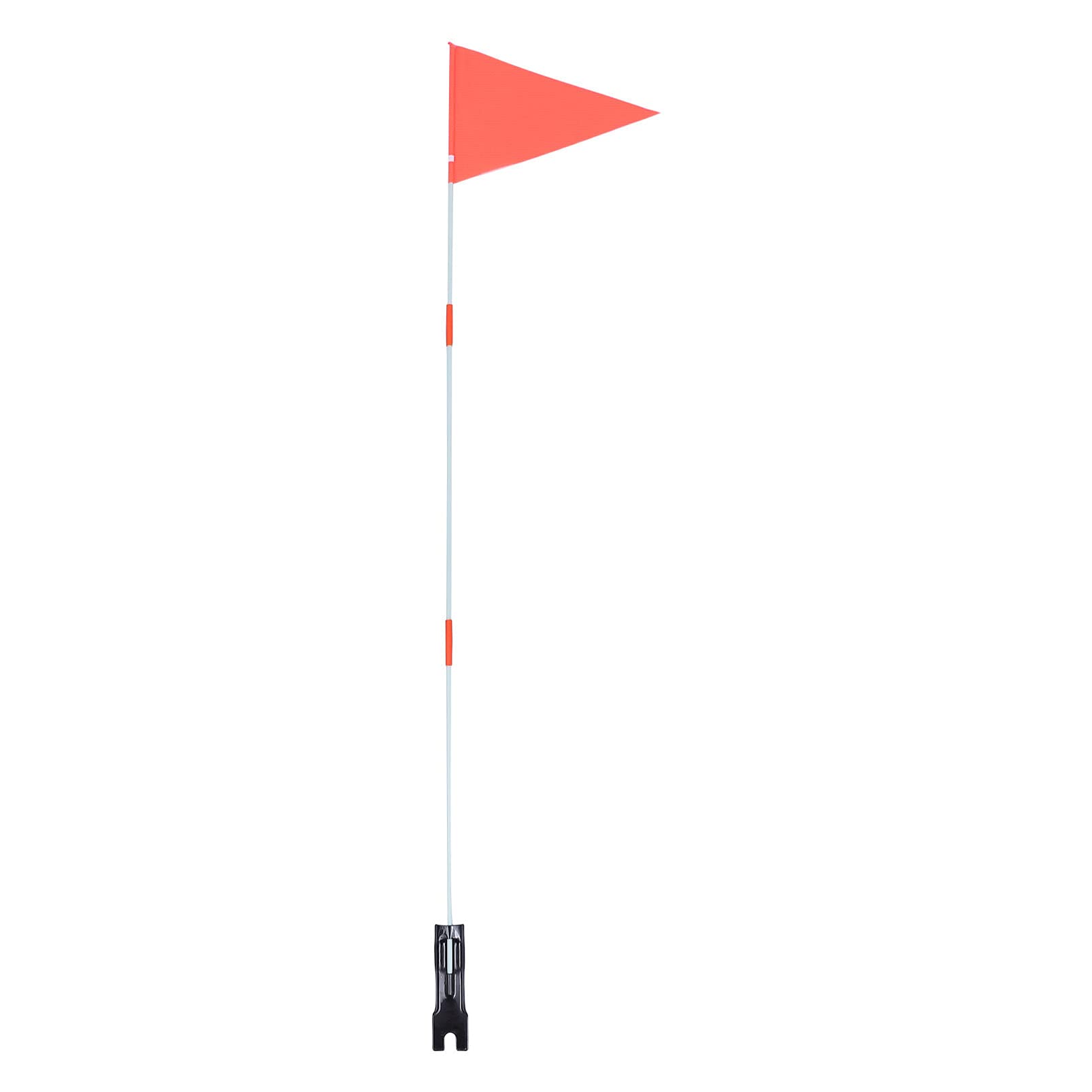 VOSAREA Kids Bike Safety Flag Set - High Visibility Triangular Tail Flag with Fiberglass Pole for Children's Bicycles | Perfect for Outdoor Riding, Commuting, and Safety Awareness