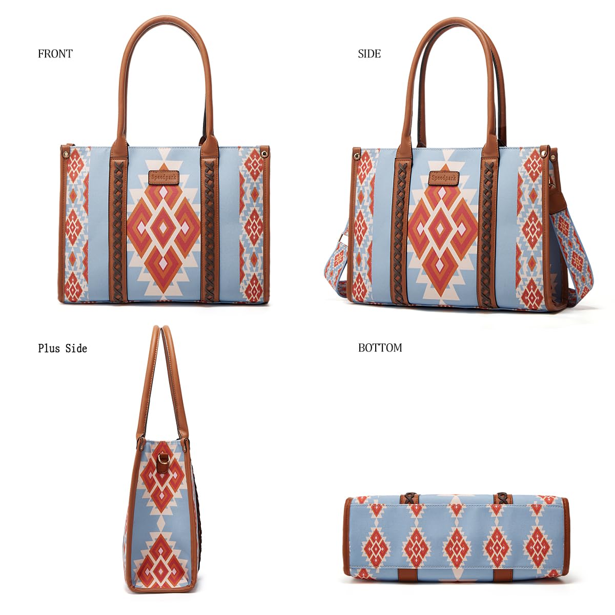 Stylish Vintage Boho Women's Travel Tote Bag - Large Work Shoulder Purse for Everyday Use, Office & Weekend Getaways
