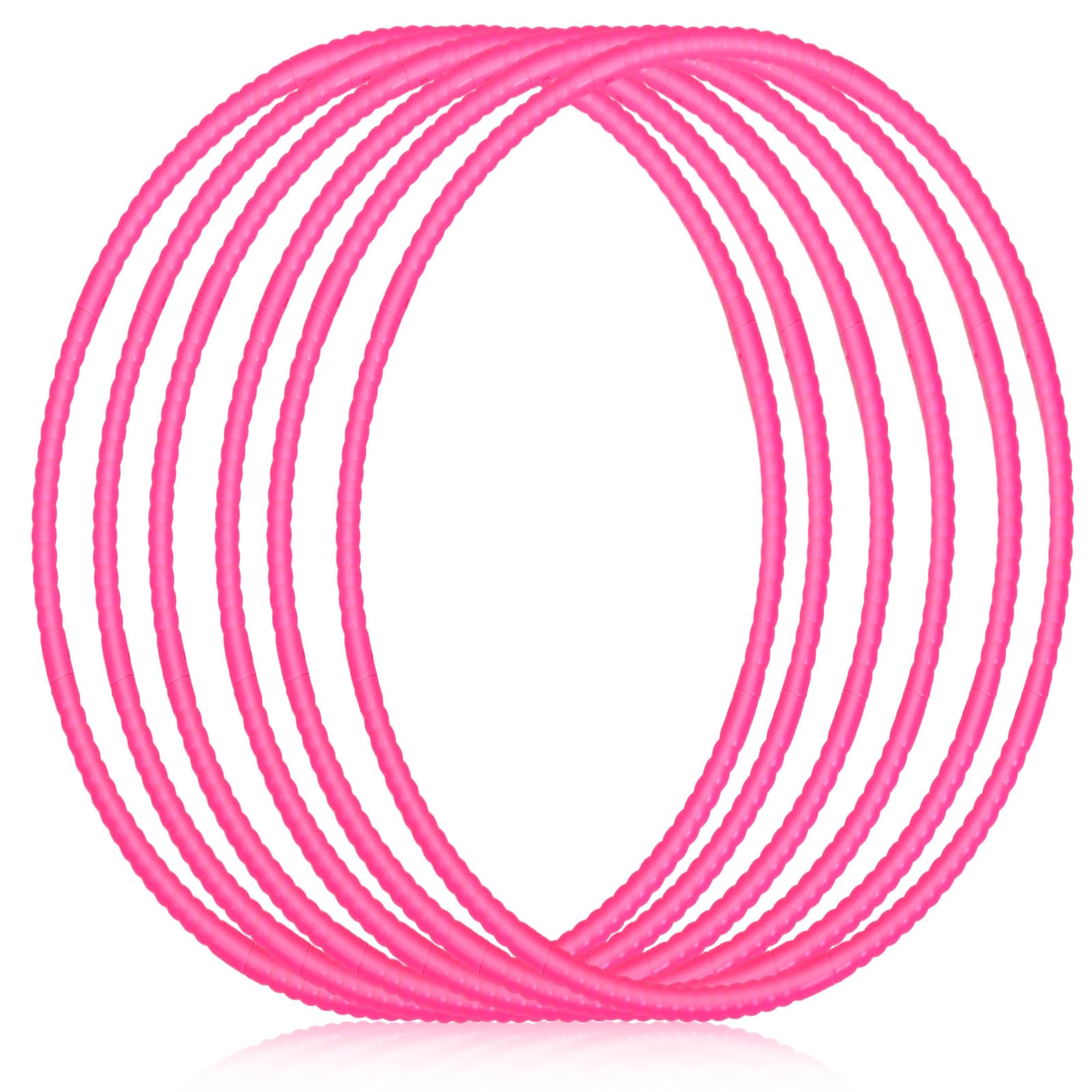 Shappy 6-Pack Detachable Hoops for Gym, Dog Agility & Party Decor