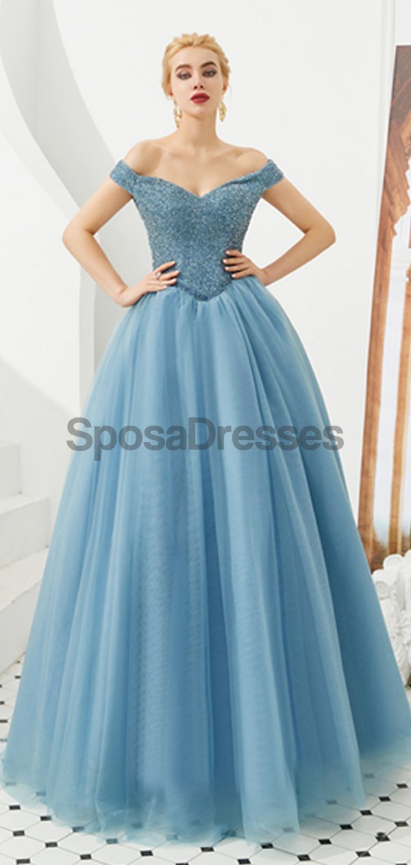 Emerald Green Off Shoulder A-Line Long Evening Prom Dress for Women - Elegant Formal Gown for Prom, Party, Homecoming & Special Occasions
