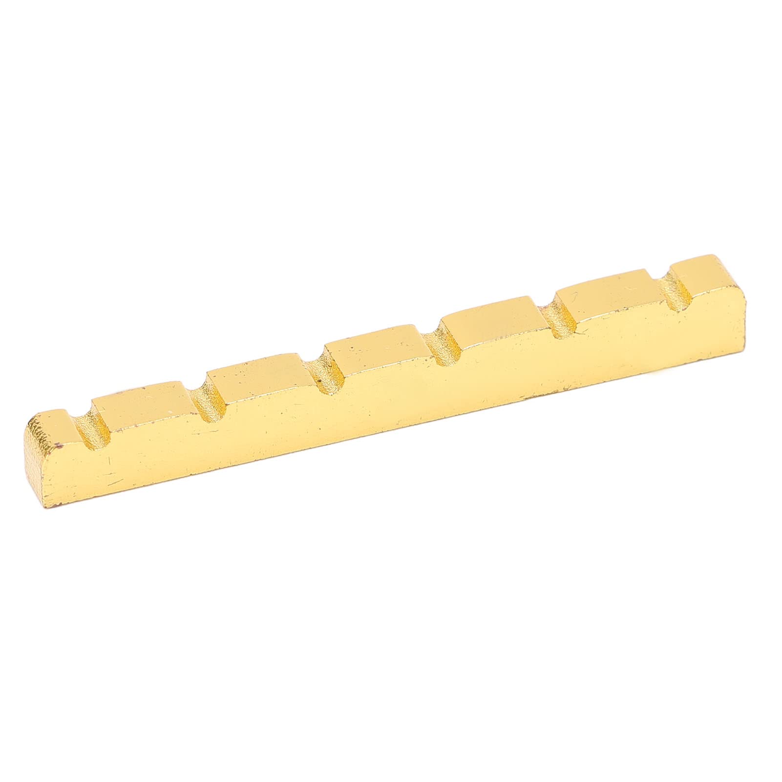 Professional 42mm Solid Slotted Guitar Nut for Electric Guitars - Easy Installation & Replacement for Guitarists - Perfect for String Action Adjustment & DIY Guitar Maintenance