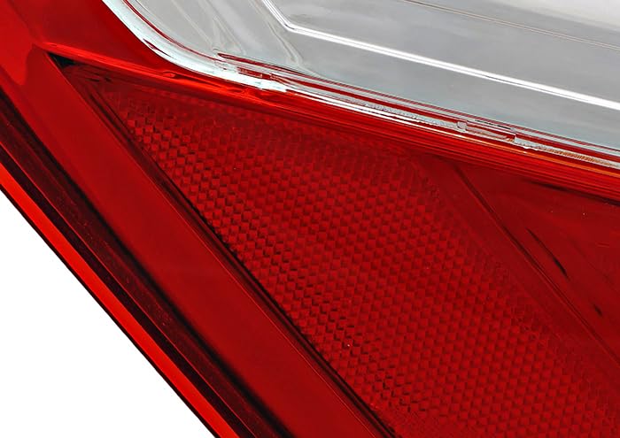 Compatible Left Tail Light Lamp for Honda Accord Sedan EX/LX/Sport 2013-2015 - Perfect for Replacement & Night Driving Safety