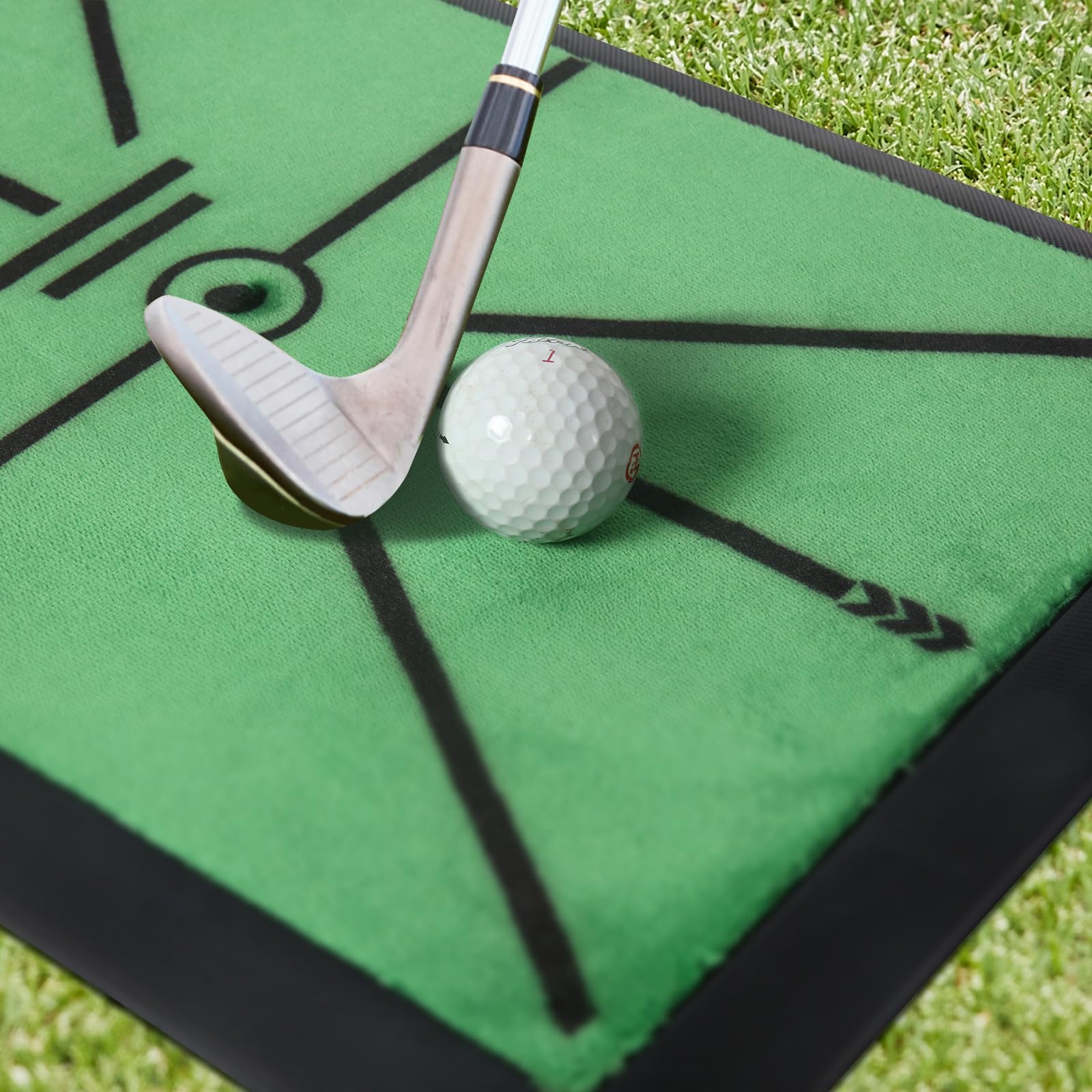 2 Pack Golf Hitting Mats - 17