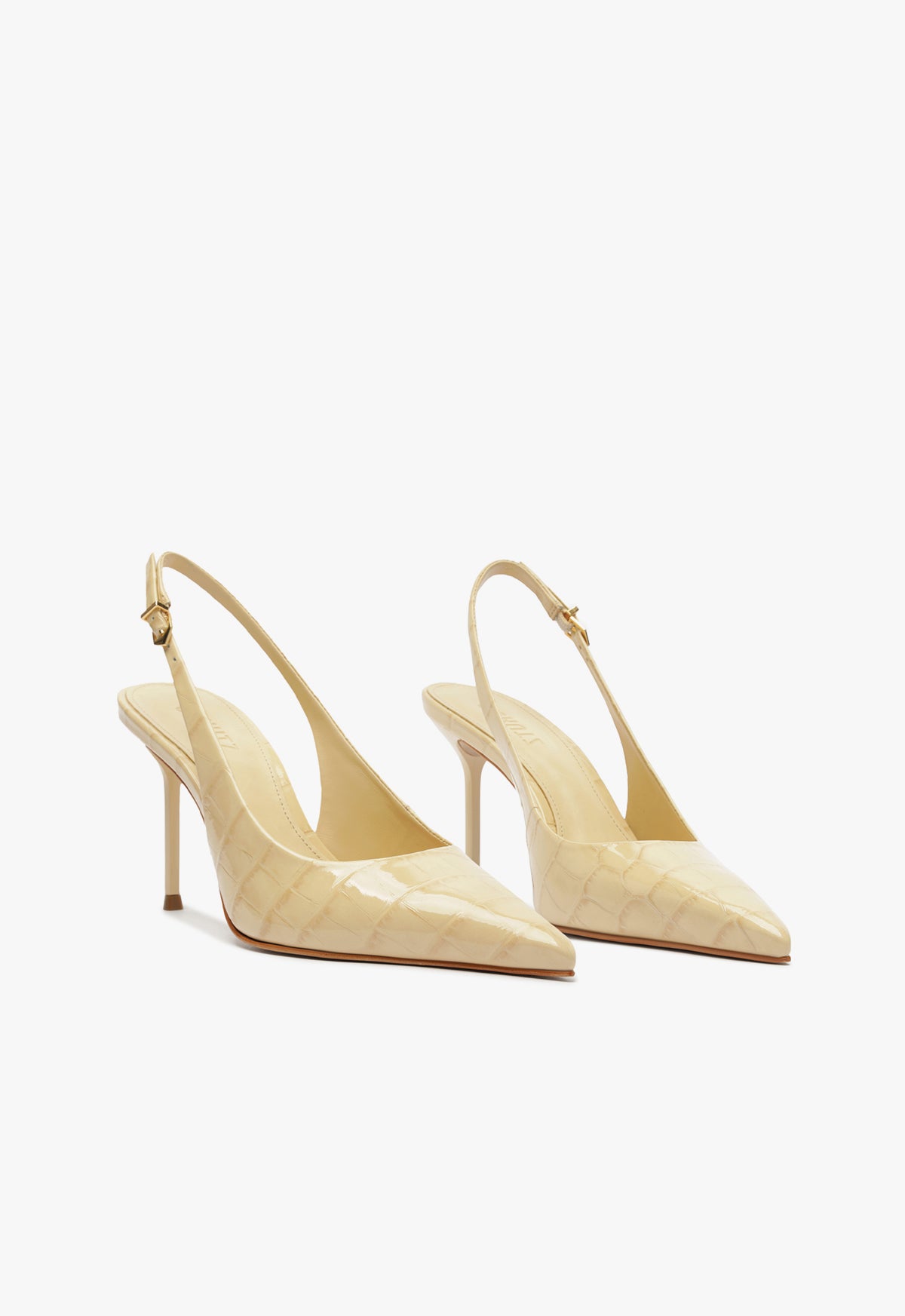 Paola High Heel Stiletto Pumps for Women - Beige Pointed Toe Dress Shoes for Party, Wedding & Office Wear