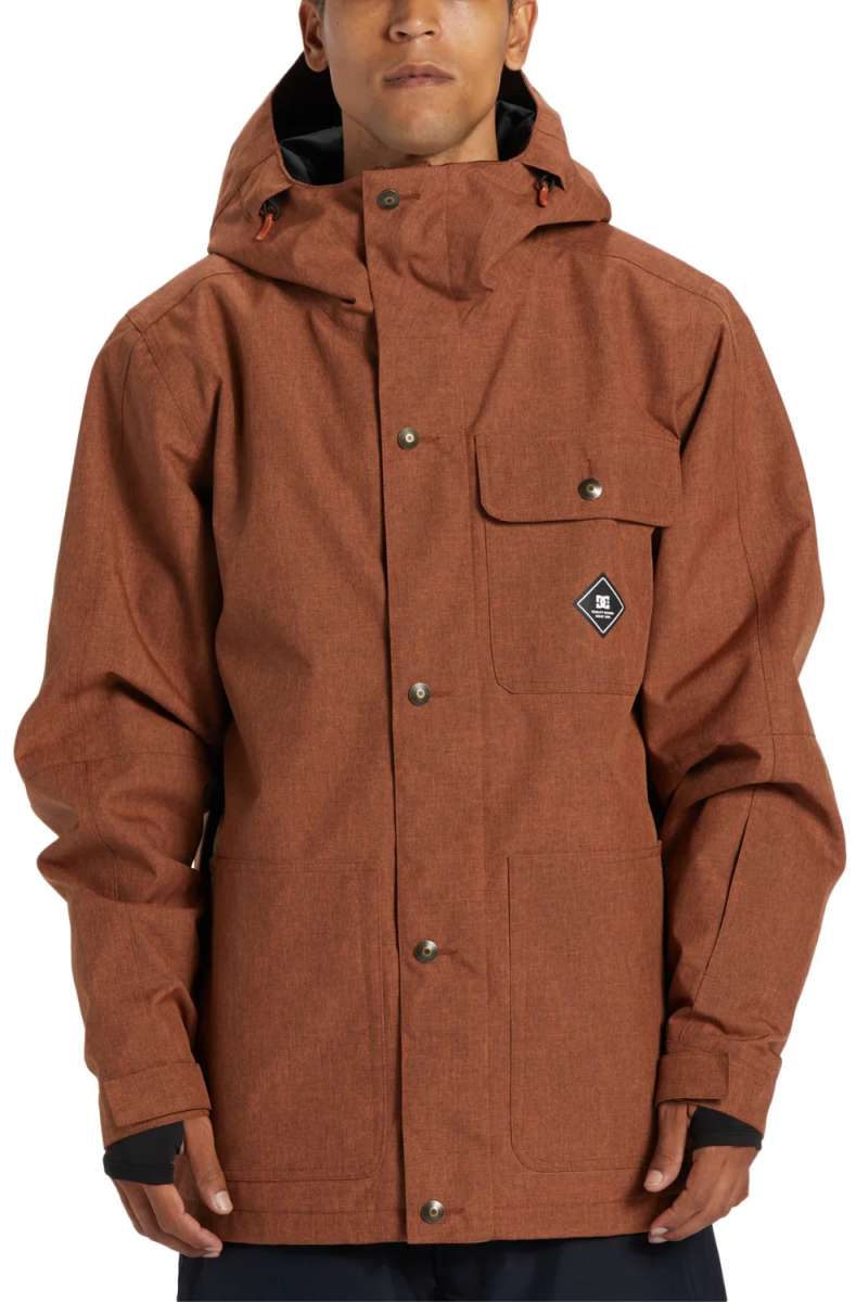 2024 DC Servo Insulated Jacket - Waterproof & Windproof Winter Coat for Outdoor Activities, Hiking, and Cold Weather Protection