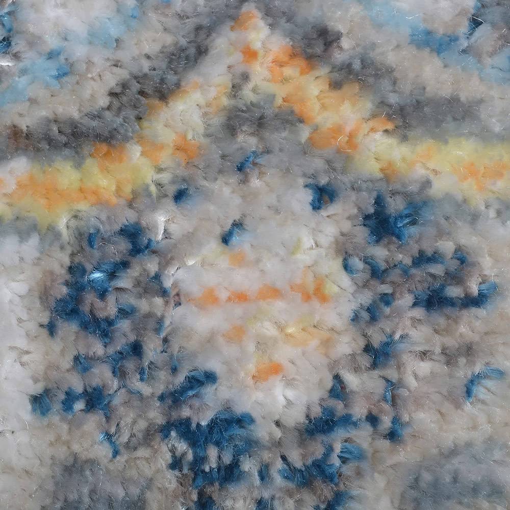 Machine Made Polyester Area Rugs 5'x7'10'' Rectangle - Beige Black Classic Oriental Traditional Design Low Pile Carpet for Living Room Bedroom Home Decor (M00093)