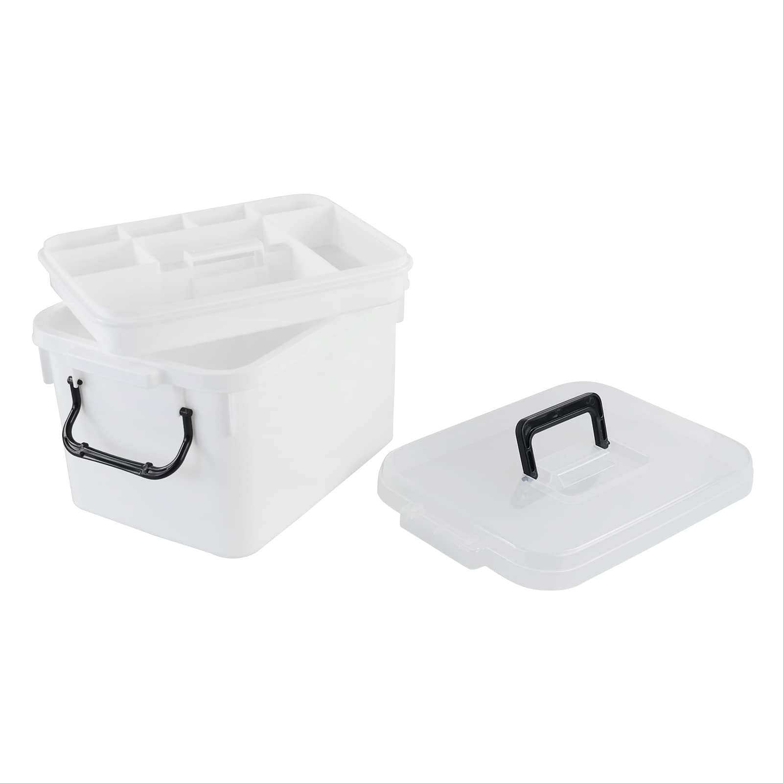 Large First Aid Kit Box - Portable Medicine Storage Container for Home, Office & Travel - 1-Pack Emergency Medical Supply Organizer