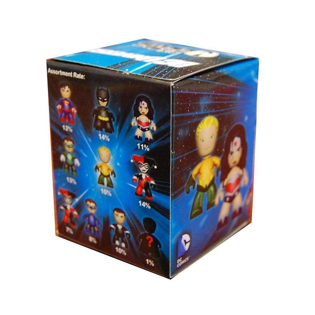 DC Universe 2 Inch Mini Mez Itz Action Figures - Case of 24 Collectible Toys for Superhero Fans | Perfect for Display, Gifts, and Playtime Scenes