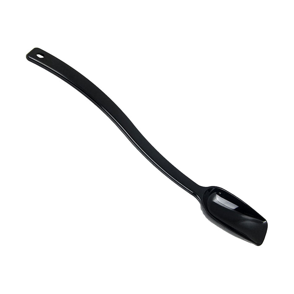 Cambro SPO10CW110 Camwear Solid Buffet Spoon, Black, 10 1/4
