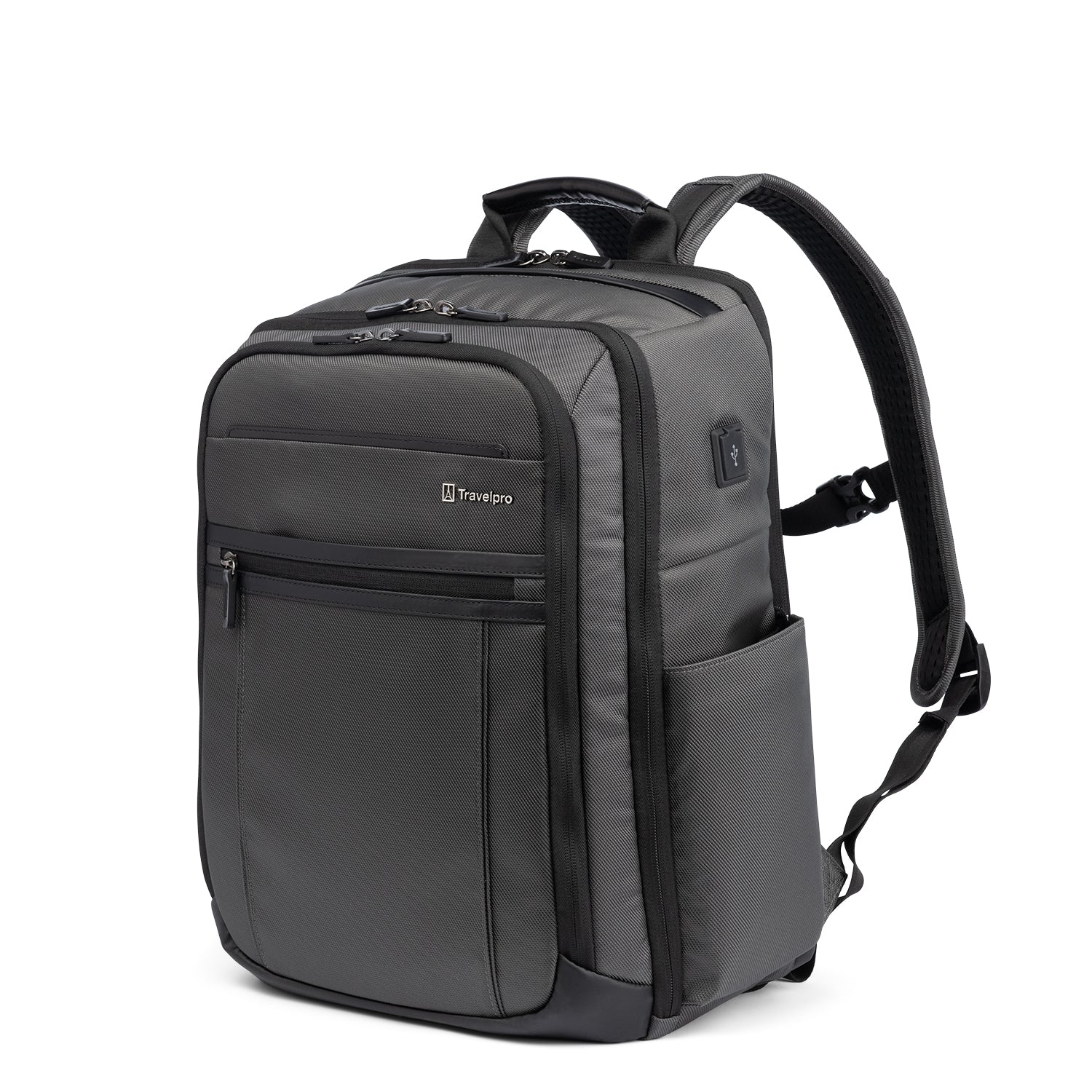 Travelpro Crew Executive Choice 3 Large Backpack - Premium Business Travel Backpack with Laptop Compartment, TSA-Friendly Design for Airports, Perfect for Work Commute & International Business Trips