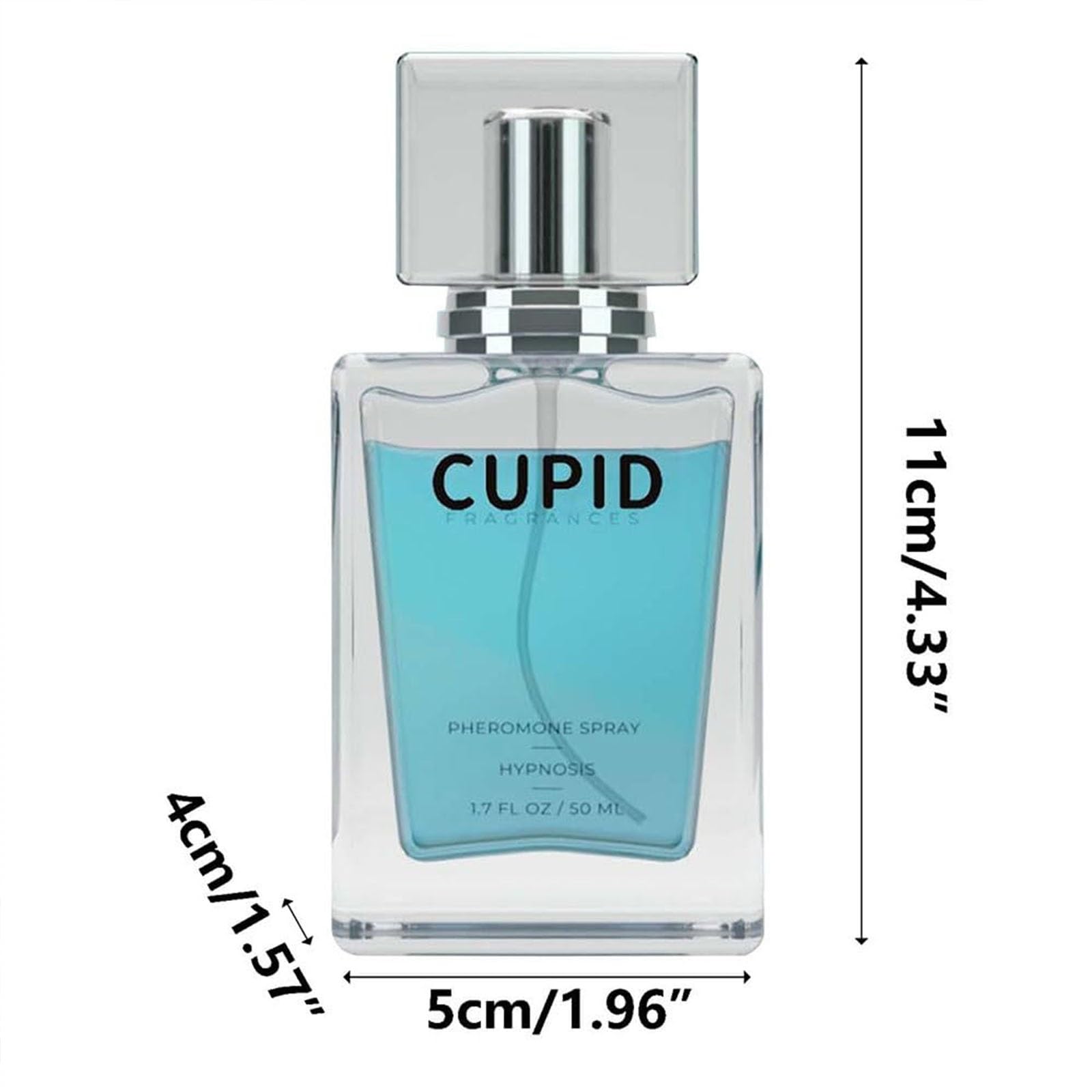 Best Cupid Cologne for Men - Hypnosis & Pheromone Perfume Fragrance (1.7 oz) - Attract Women, Date Night, Special Occasions, Romantic Gifts for Him
