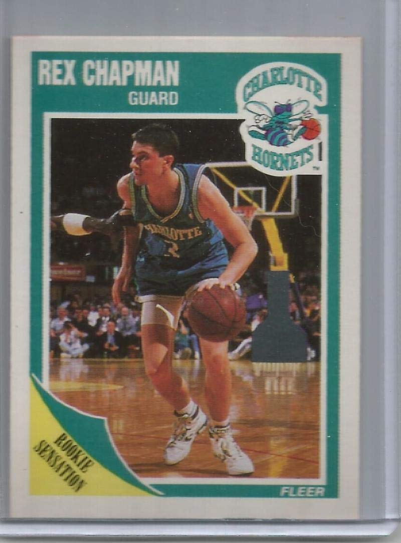 1989-90 Fleer Rex Chapman Rookie Card #15 - NBA Collectibles for Fans