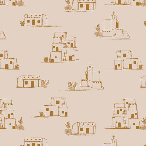 Land of Enchantment Charming Pueblo - Authentic Southwestern Home Decor for Living Room & Office | Perfect for Southwest Style Interior Design