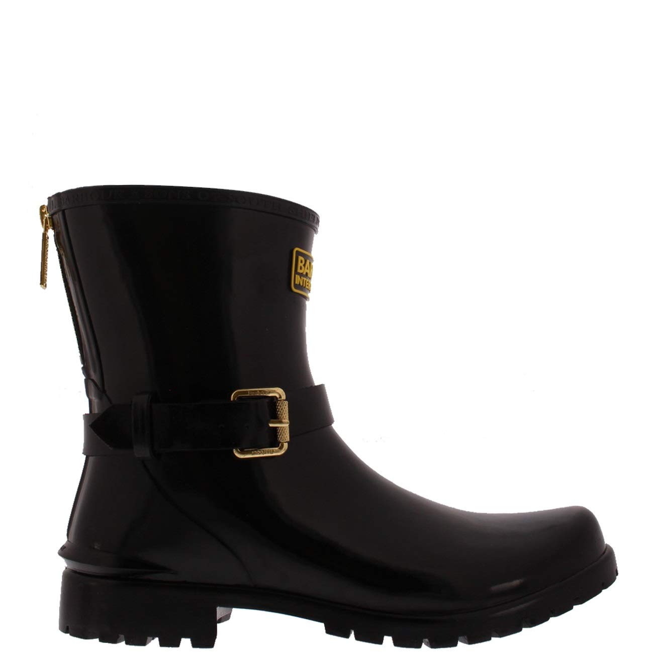 Women's Barbour Mugello Winter Snow Waterproof Rubber Rain Ankle Boots - Warm & Stylish Waterproof Boots for Snow, Rain & Cold Weather - Perfect for Hiking, Commuting & Outdoor Adventures