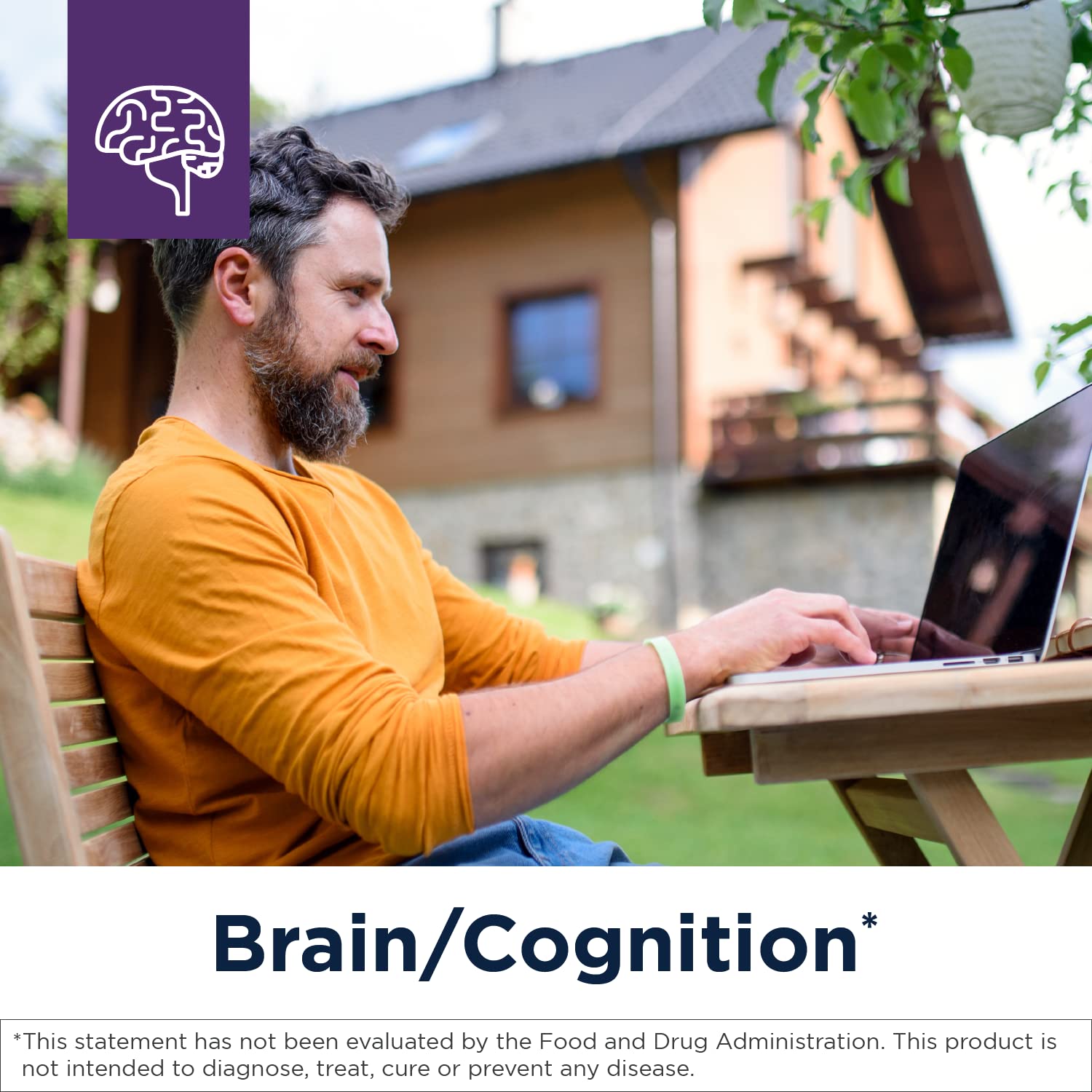 Designs for Health Brain Vitale with Cognizin Citicoline - Nootropic Supplement for Cognition, Mood & Memory Support | Contains GPC Choline, Ginkgo & Acetyl L-Carnitine HCL | 120 Capsules | Ideal for Students, Professionals & Seniors Seeking Mental Clarity