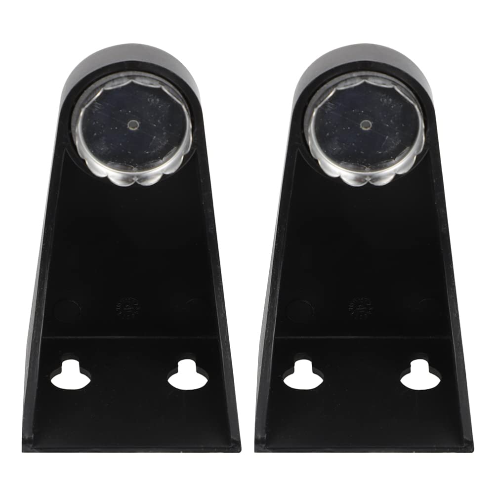 VORCOOL 2-Pack Magnetic Soap Holder with Strong Adhesion - Wall Mount Soap Dish & Sponge Drying Rack for Bathroom Organization (Black) | Perfect for Showers, Sinks & Kitchen Countertops