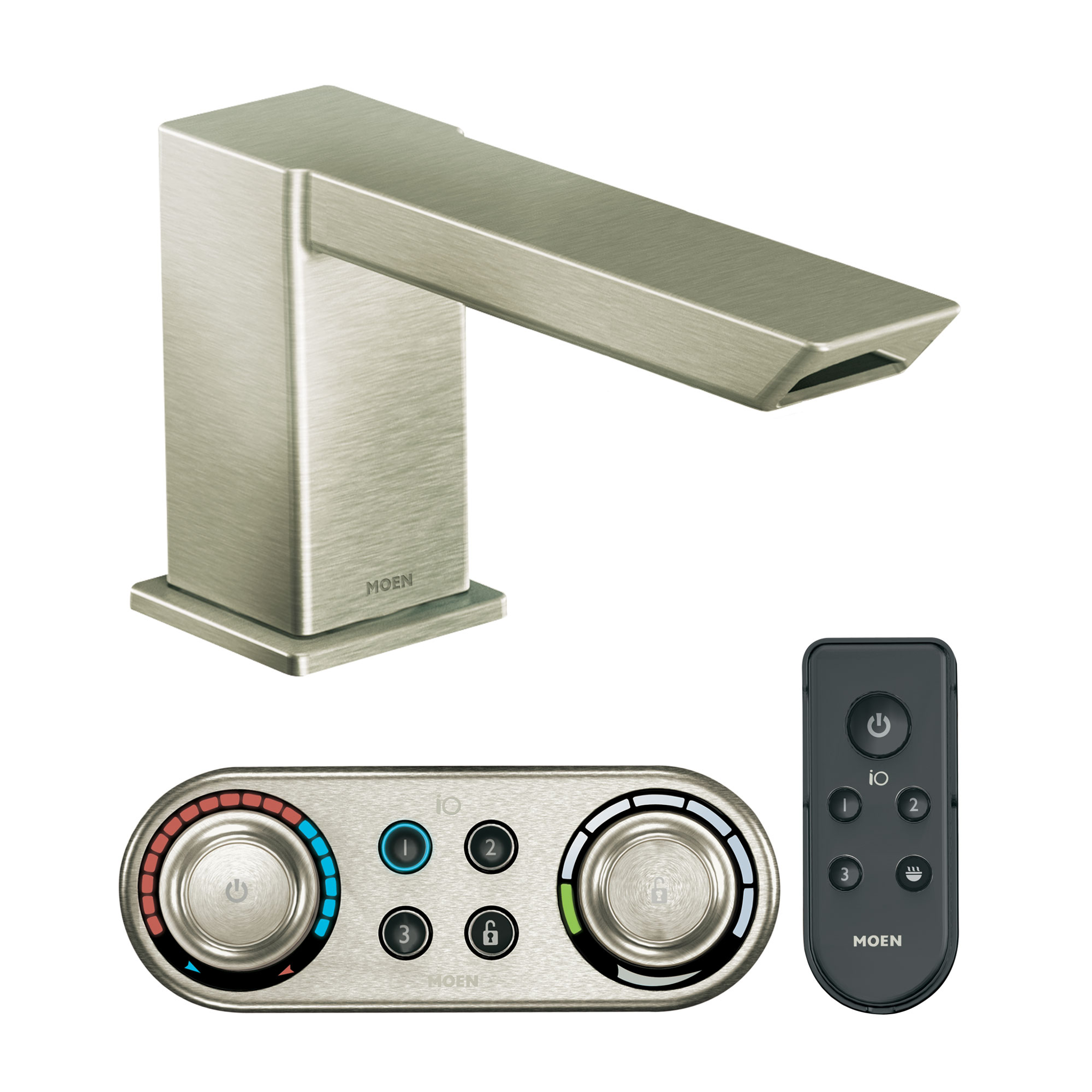 90 Degree Chrome High Arc Roman Tub Faucet with IoDIGITAL(R) Technology - Perfect for Luxury Bathrooms, Spa Retreats & Modern Home Decor