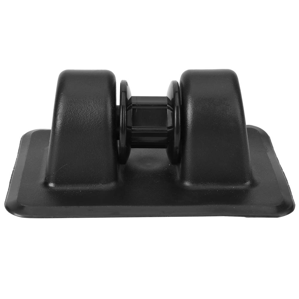 Keenso PVC Plastic Anchor Tie Off Patch Holder with Wheel - Durable Marine Accessory for Inflatable Boats, Canoes, Kayaks, Fishing & Motorboats - Secure Mooring Solution for Water Sports & Fishing Adventures
