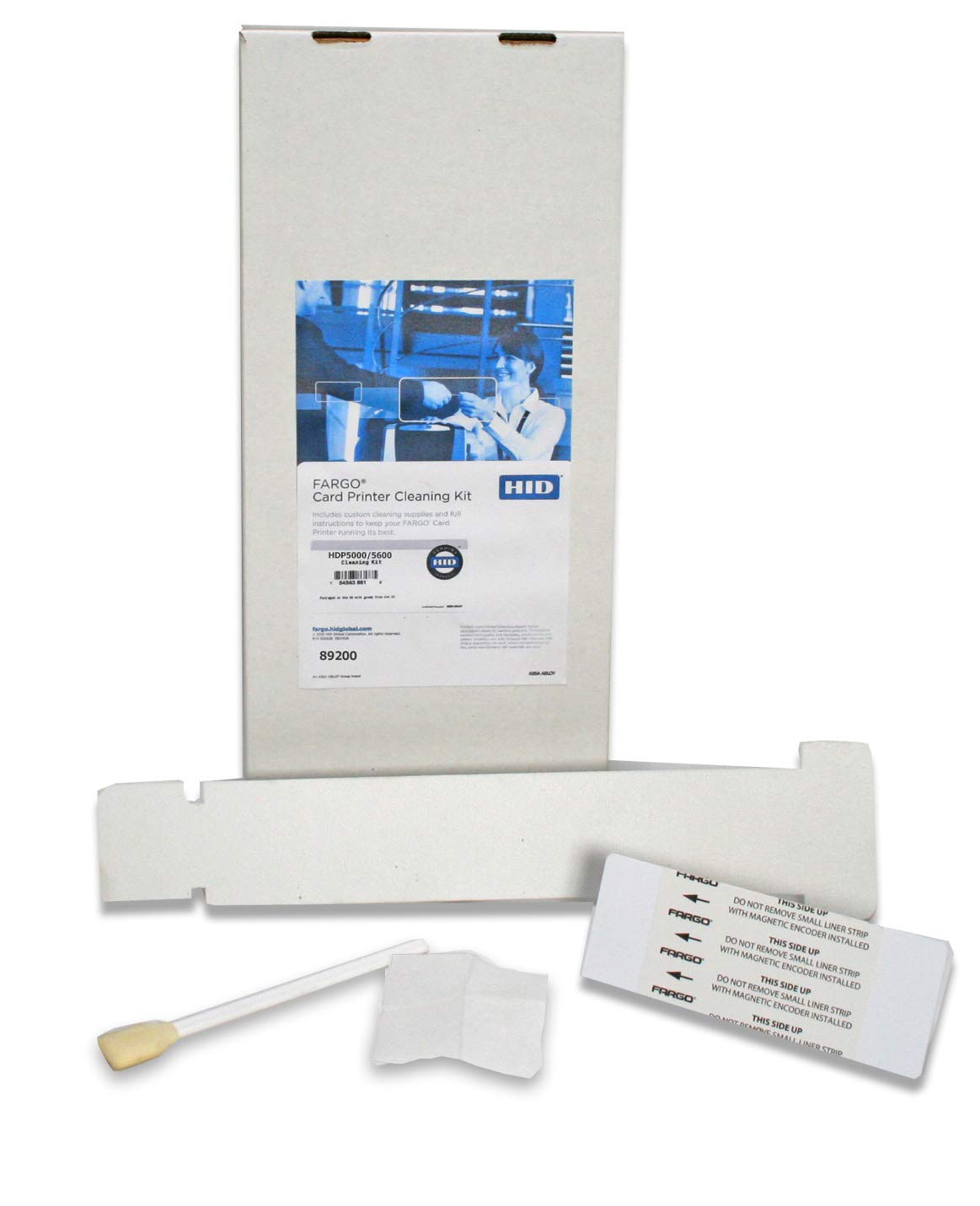 Fargo HDP5000 & HDP5600 Cleaning Kit 89200 - Printer Maintenance Supplies for Card Printers & ID Badge Machines