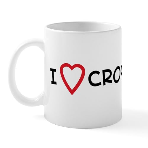 White - I Love Croatia Mug