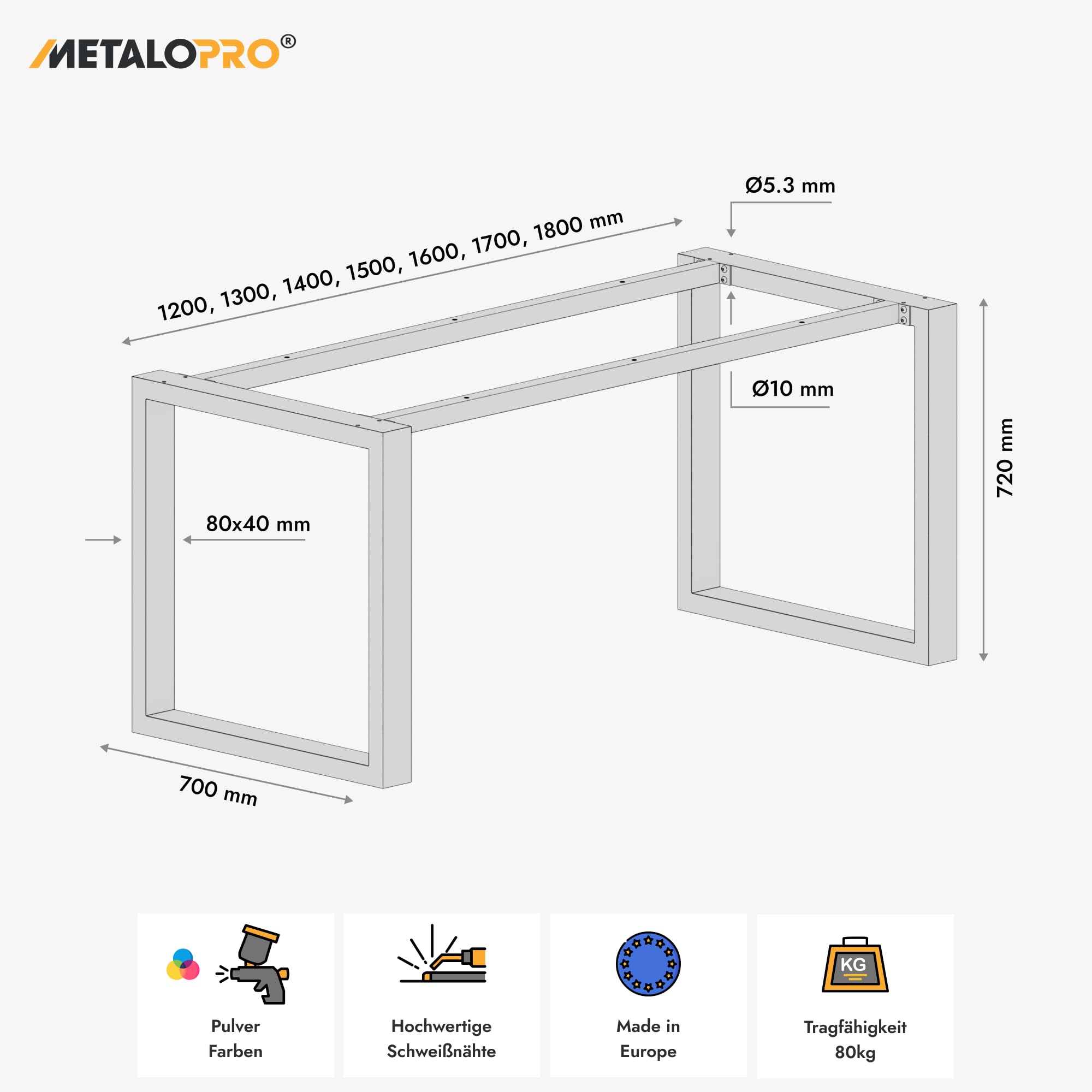 Metal Table Legs 28