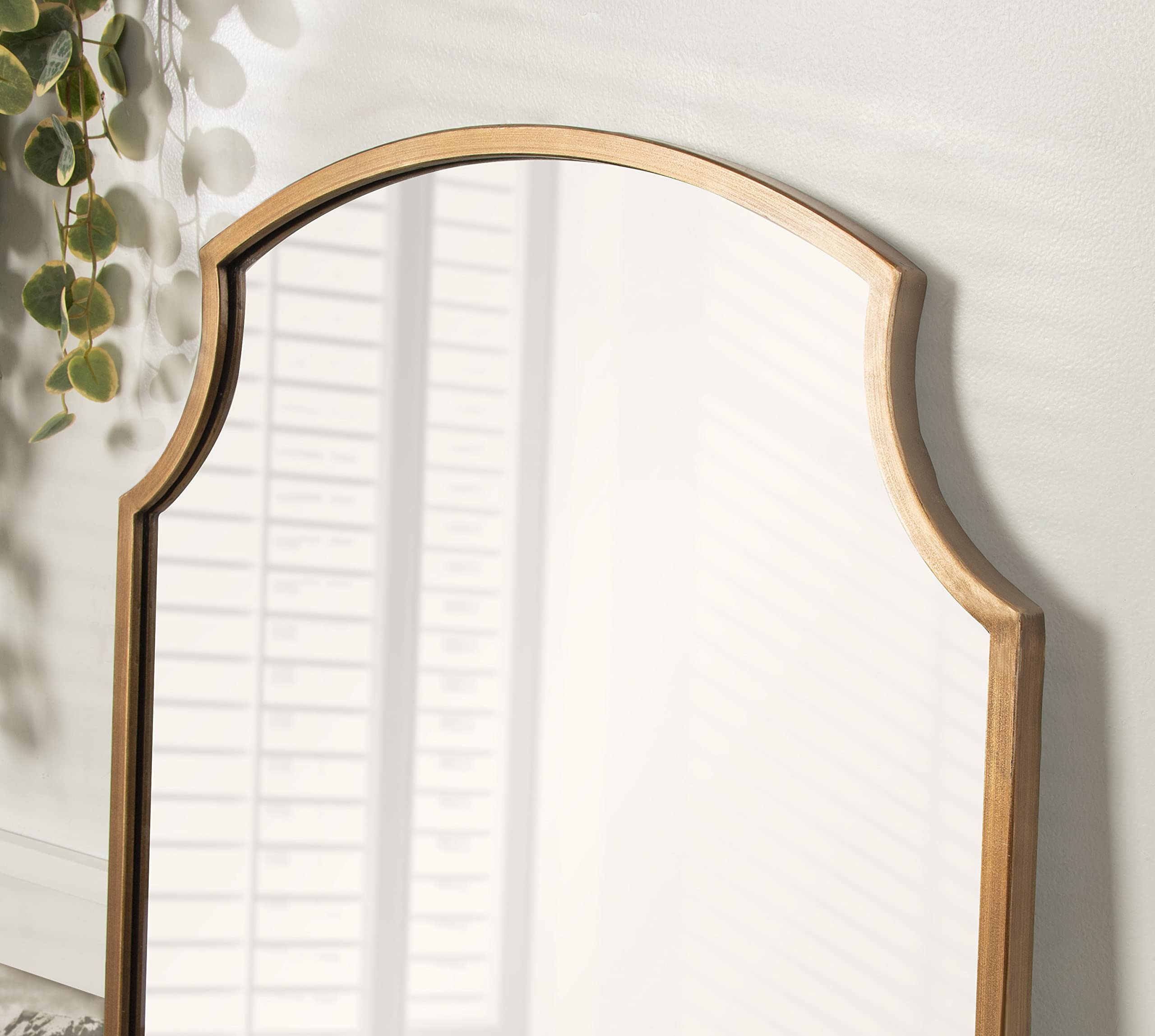 Kate and Laurel Carlow Modern Scalloped Mirror - 20