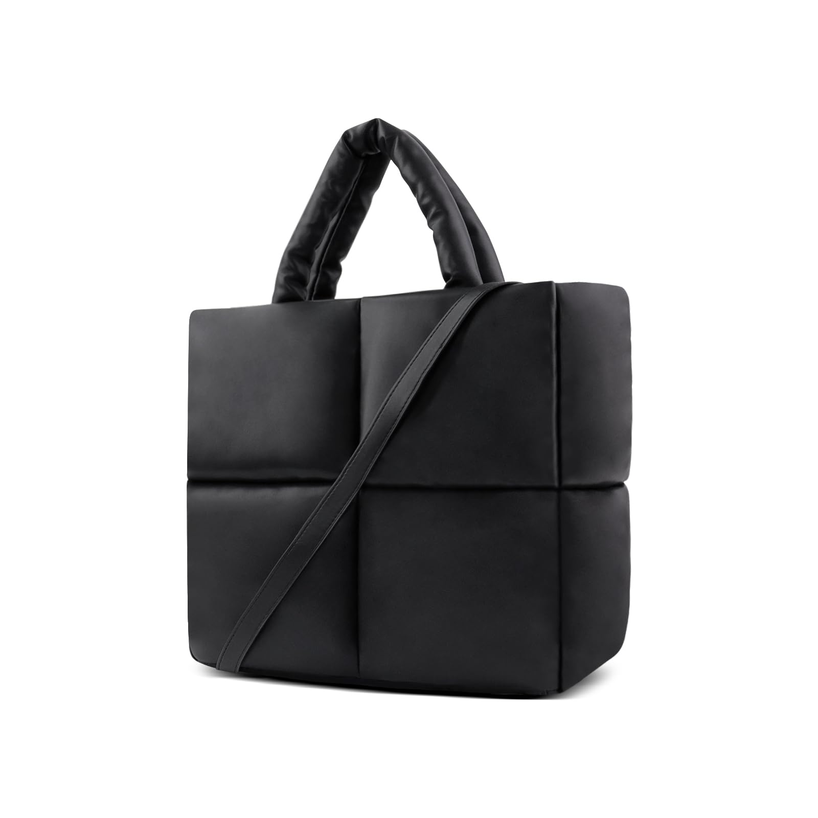 **Puffer Tote Bag for Women - Large Quilted Crossbody Handbag & Hobo Purse - Stylish & Spacious for Work, Travel & Shopping**