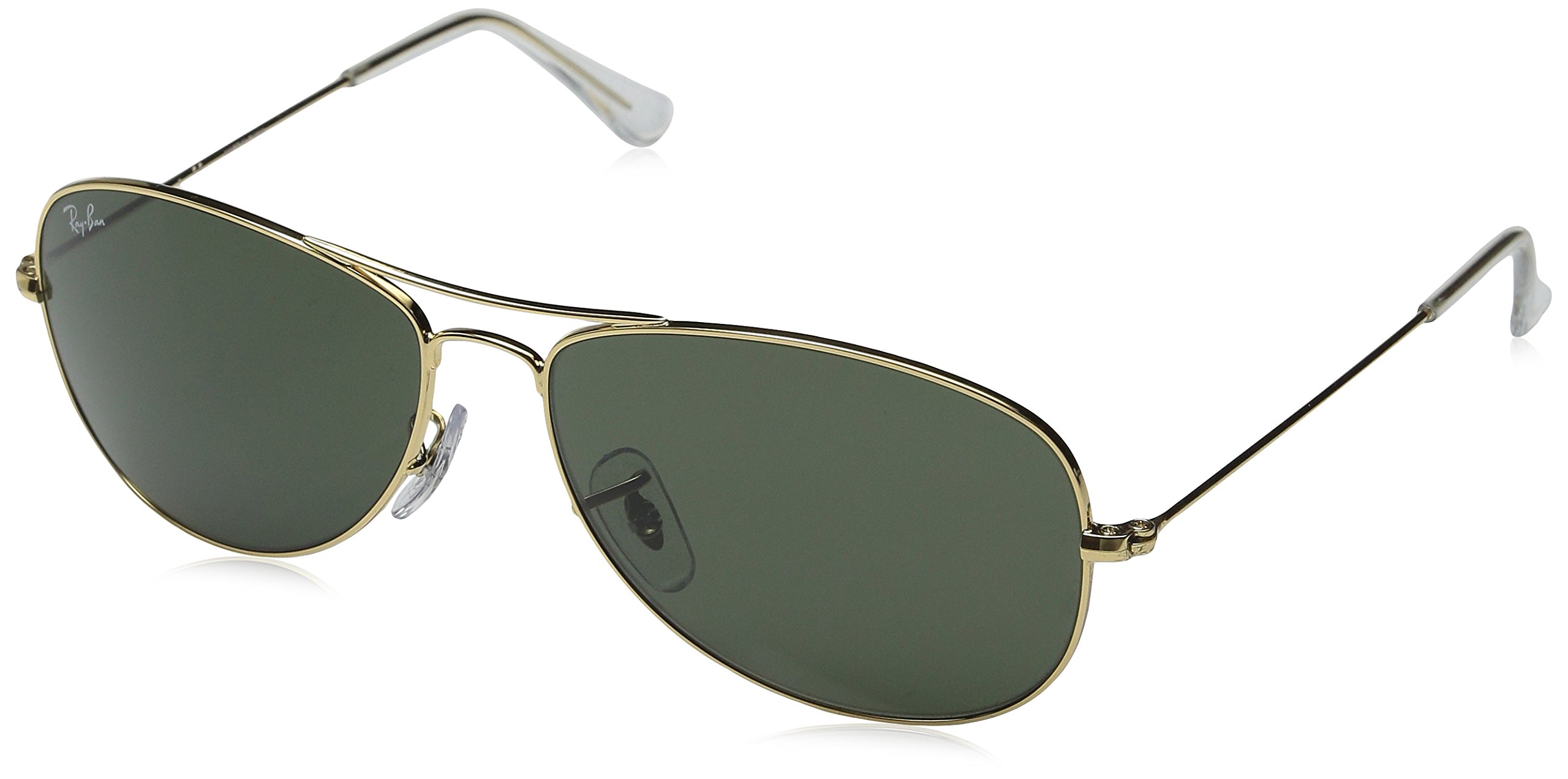 Ray-Ban Cockpit Sunglasses for Men & Women - Classic Aviator Style, UV Protection, Polarized Lenses - Perfect for Driving, Travel & Outdoor Activities