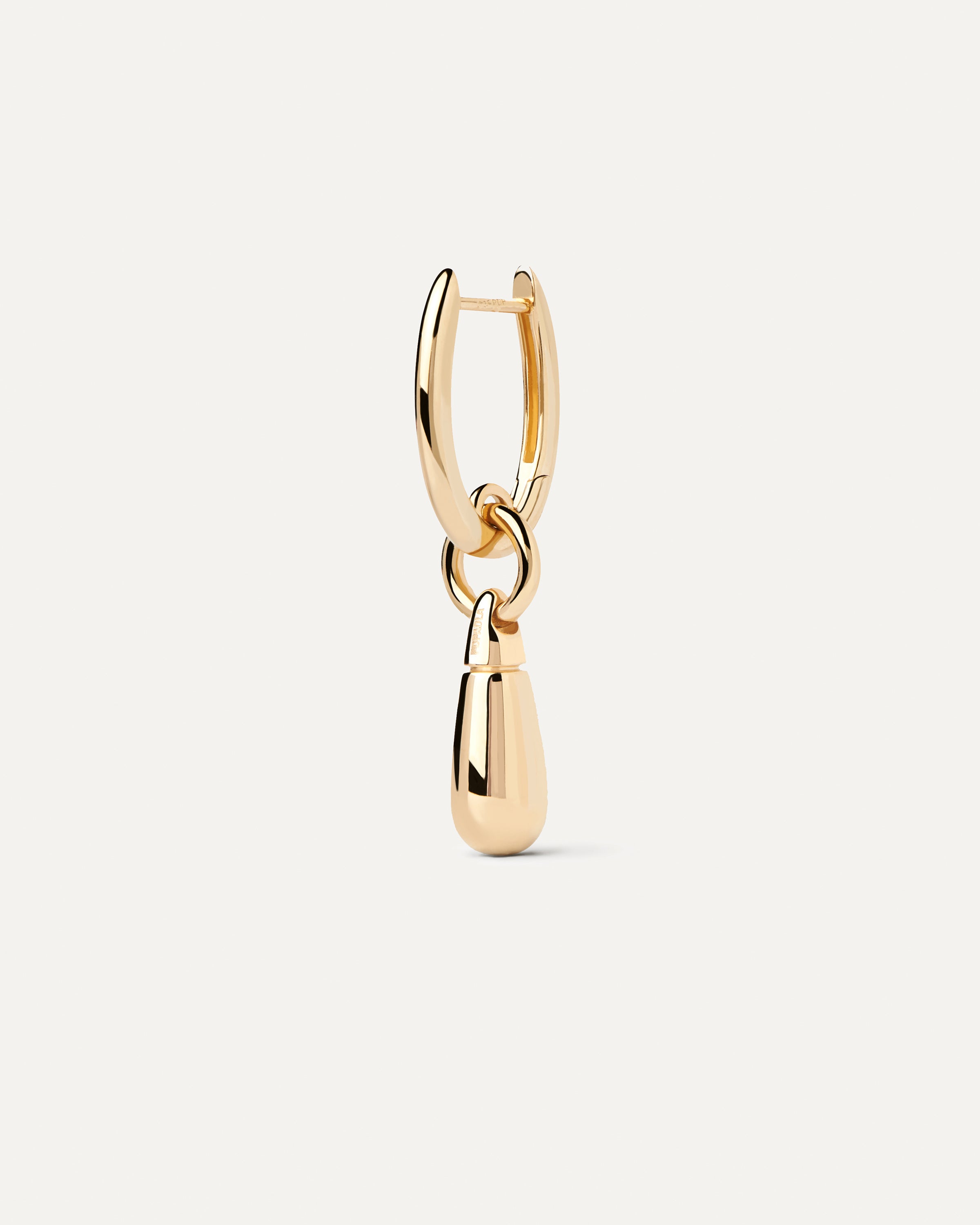 Jupiter Single Hoop Earrings for Women - Dainty Gold Plated Minimalist Hoop Earrings - Perfect for Everyday Wear, Office & Date Night