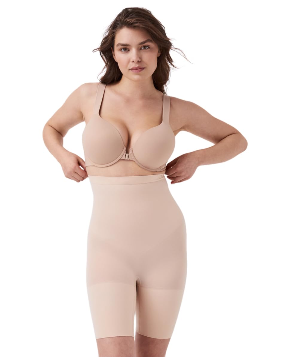 SPANX Women's Higher Power Shorts - High Waist Shapewear for Tummy Control & Slimming | Perfect for Workout, Yoga & Everyday Wear