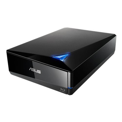 ASUS External USB 3.0 Ultra Fast 16X Blu-ray Rewriter - High-Speed Burner for Movies, Games & Data Backup (Ideal for Home Theater & PC Enthusiasts)