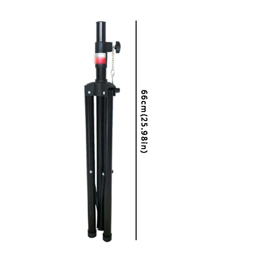 Adjustable Projector Stand Tripod - Universal Mount for Projector, Phone, Speaker, Audio & Microphone - Home & Studio Use - Black Wall Mount for Versatile Setup