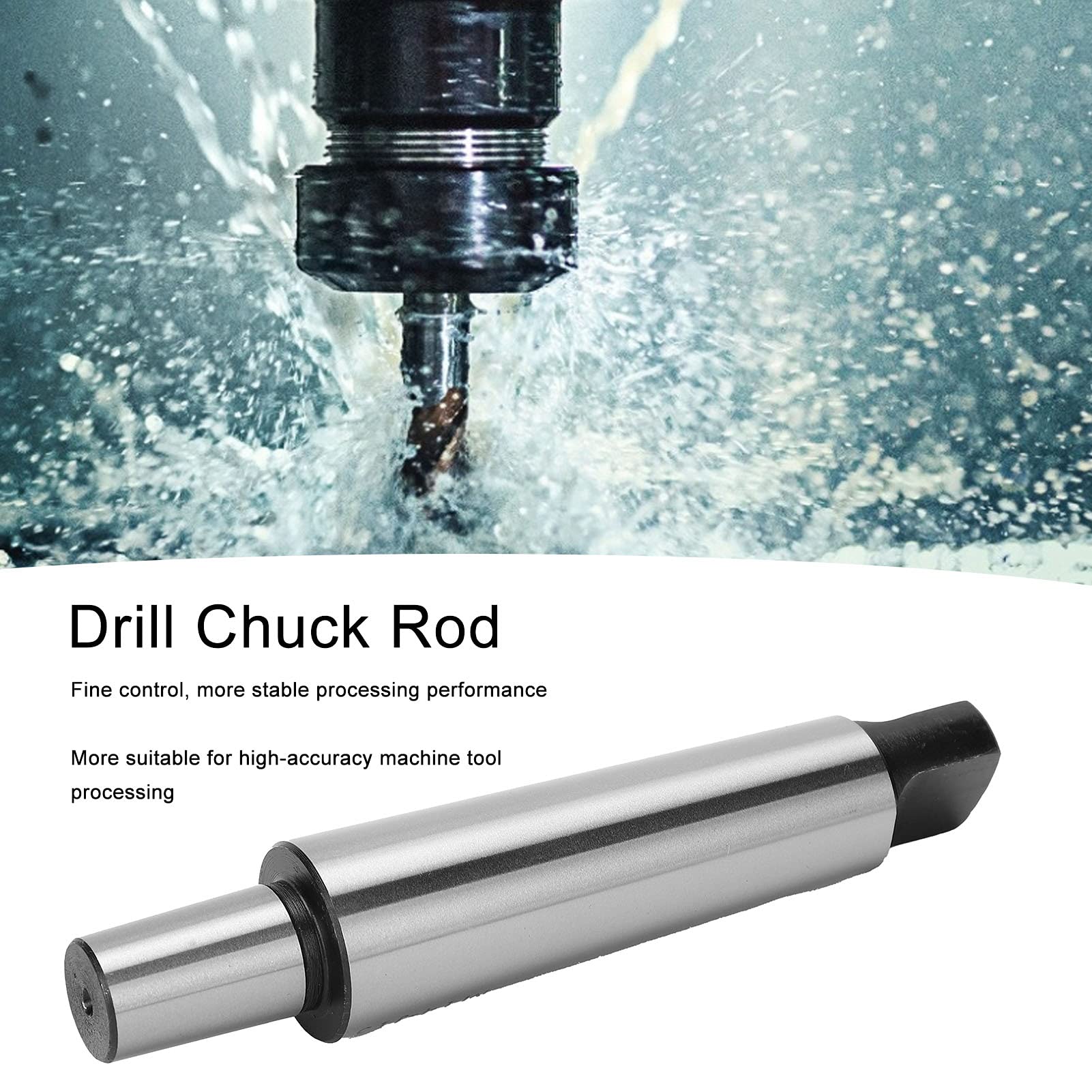 High Strength Wear-Resistant Drill Chuck Rod for Machine Tools & Drilling Accessories – Perfect for Metalworking, Woodworking & Industrial Applications