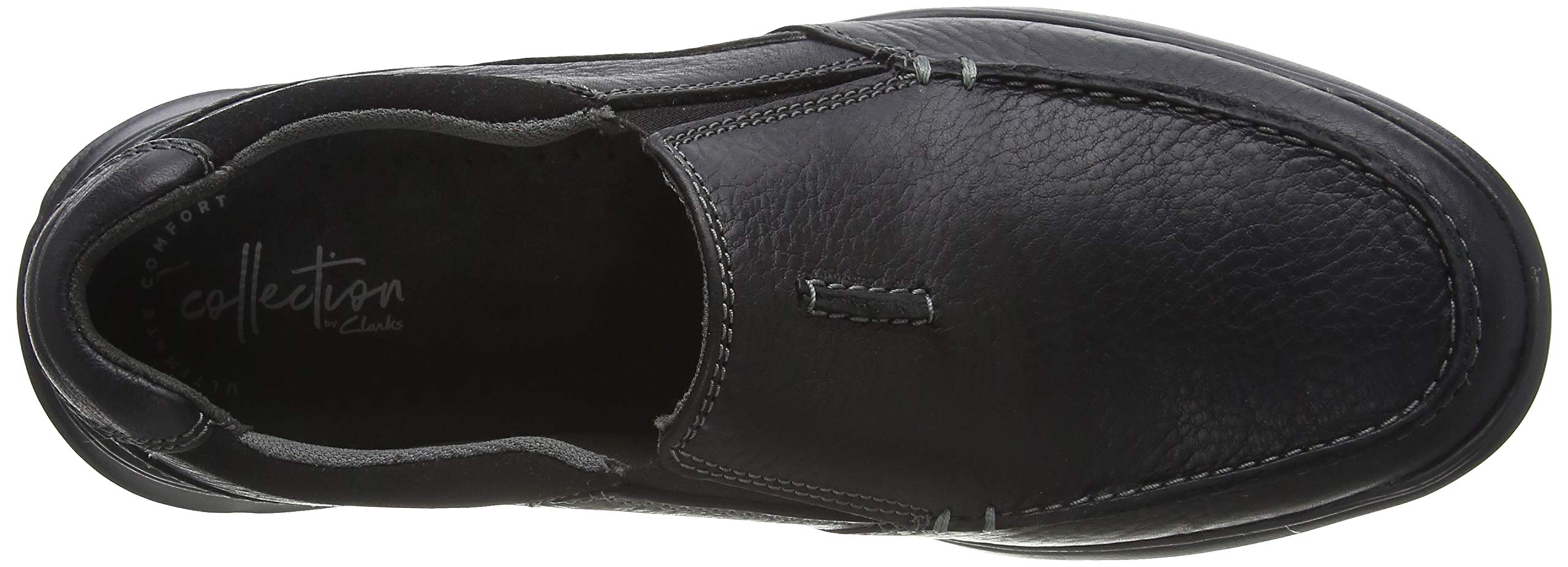 Clarks Men's Leather Loafers - Comfortable Slip-On Dress Shoes for Business & Casual Wear | Perfect for Office, Travel & Everyday Use