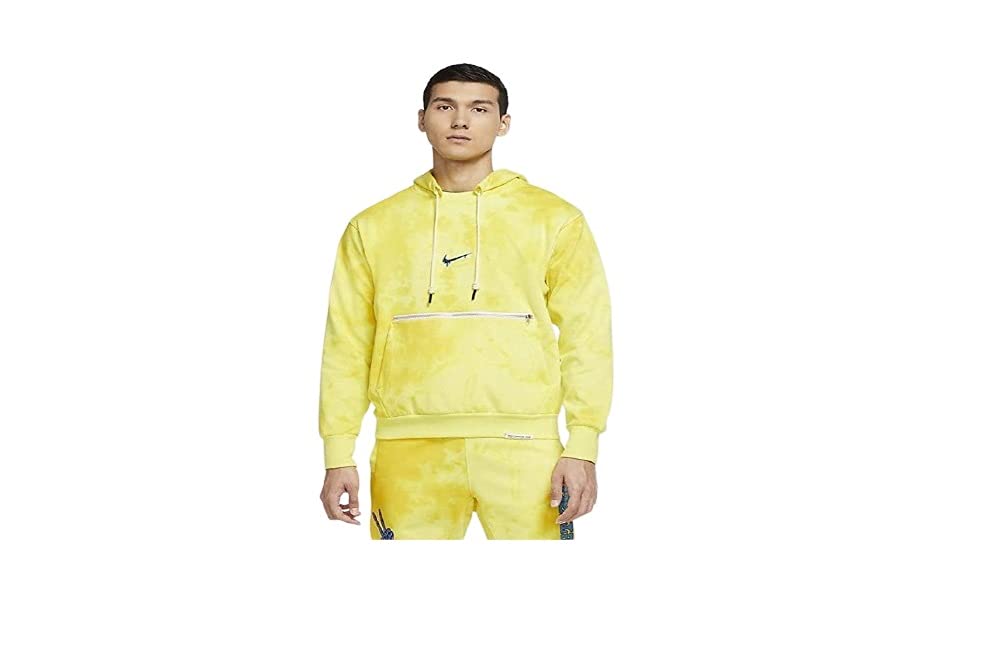 Nike Peace Love Basketball Yellow Void Hoodie - Men's Pullover Sweatshirt for Casual Wear & Street Style