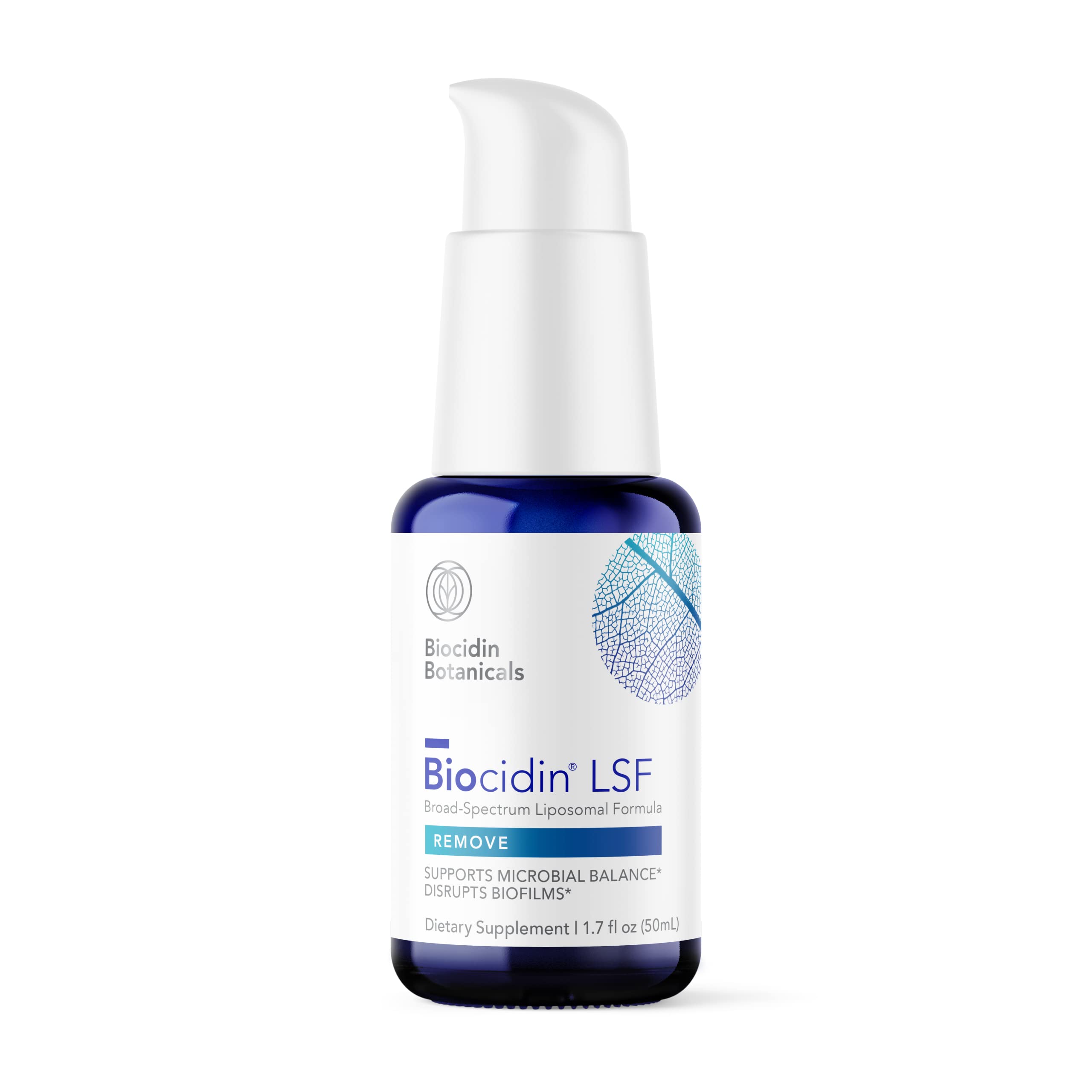 Biocidin LSF Liposomal Formula - Herbal Supplement for GI Detox, Immune Support & Microbial Balance - Contains Gentian Root, Garlic & Natural Ingredients - Supports Digestive Health & Biofilm Defense (50 ml) - Ideal for Gut Cleansing & Immune Boosting