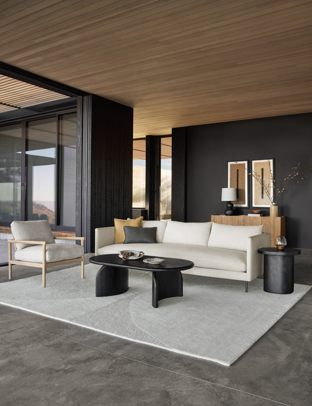 Alaya Sofa - Modern Comfortable Couch for Living Room, Lounge & Office - Stylish Upholstered Furniture for Home Decor