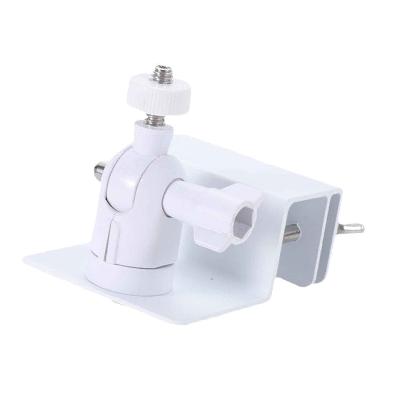 Sturdy Weatherproof Aluminum Alloy Gutter Mount Bracket for Solar Panels - Flexible Outdoor Mounting Accessory for Roof Installation (White) - Perfect for Home Solar Energy Systems & Off-Grid Power Solutions