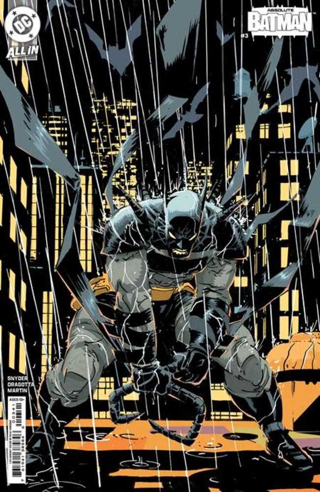 Absolute Batman #3 Cover D 1 in 25 Riley Rossmo Card Stock Variant - Rare Collectible Comic Book for DC Fans, Perfect for Display & Investment