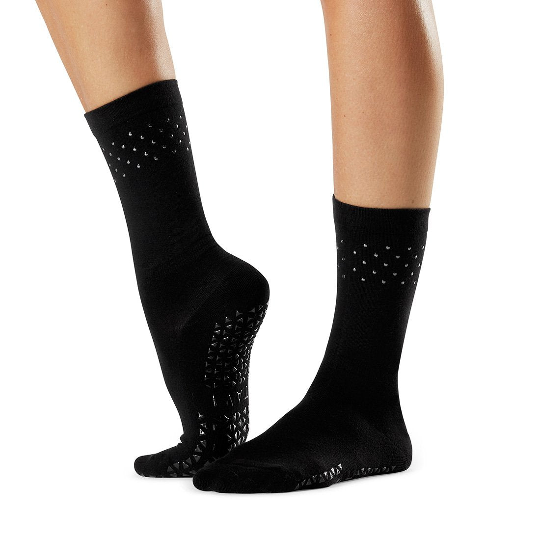 Tavi Noir Jess Grip Socks - Non-Slip Yoga Socks for Women, Anti-Skid Workout Socks with Grips for Pilates, Barre, Dance & Home Use