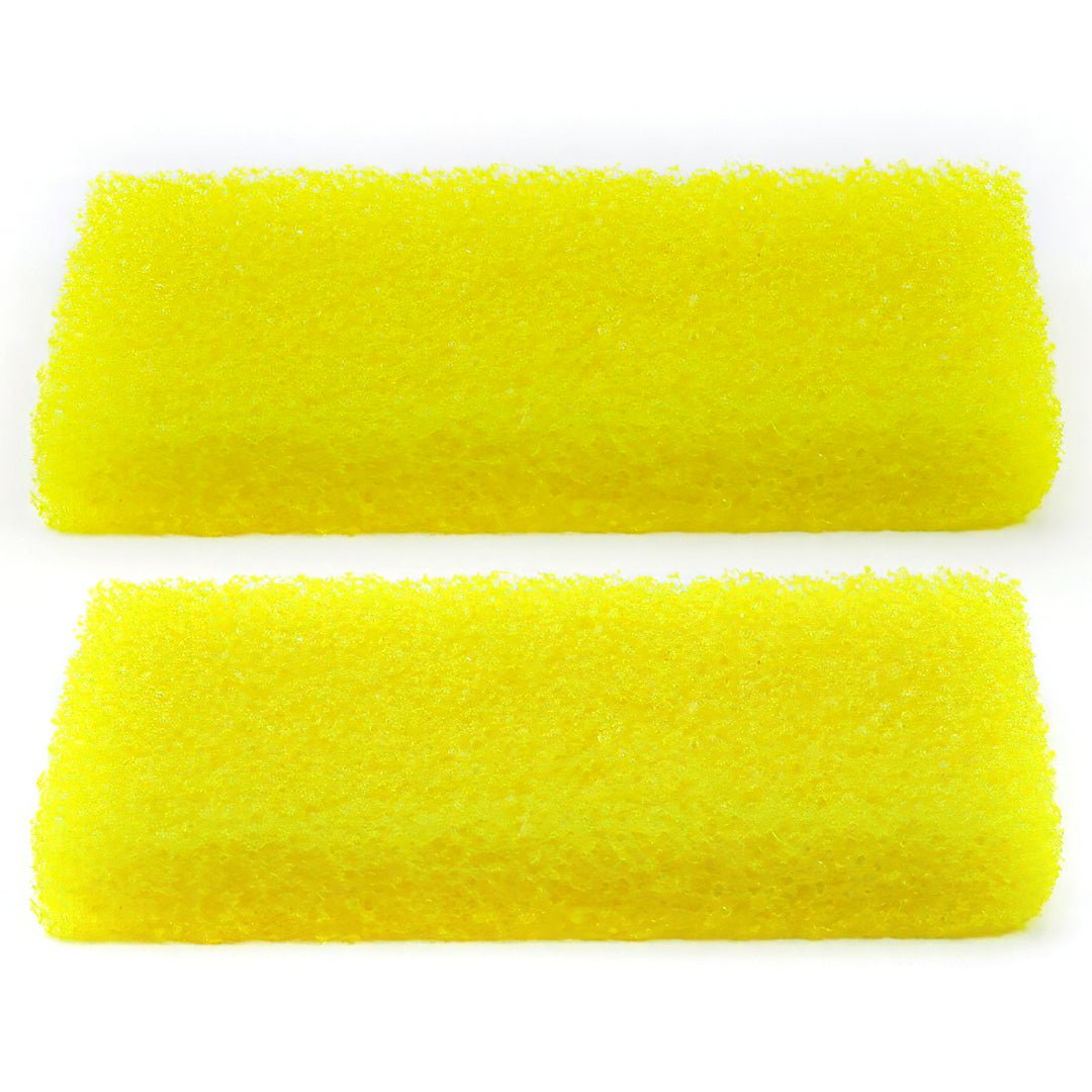 Disposable Pumice Callus Buffing Pad Bar - Medium Grit (Purple/Yellow) - 40pcs/400pcs/1600pcs - Professional Foot Care for Smooth Heels & Dead Skin Removal - Perfect for Pedicures, Home Spa & Salon Use