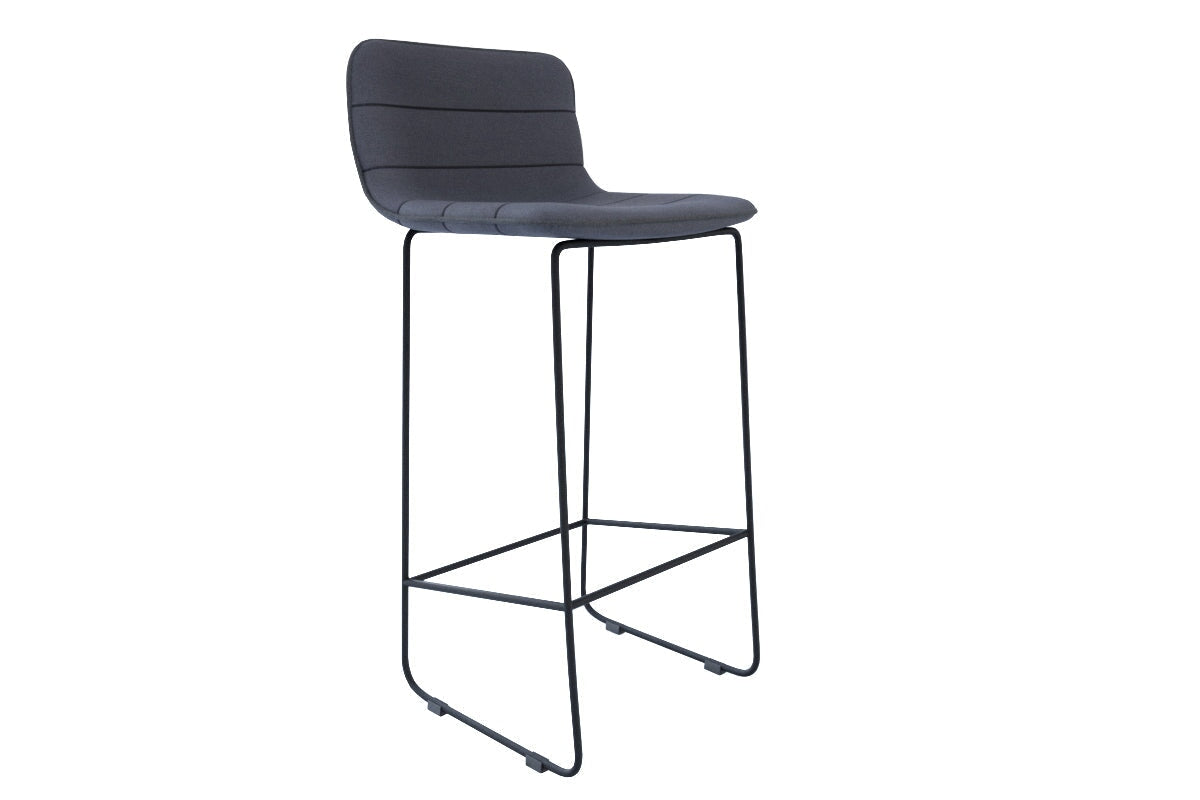 Lark Counter Stool with Sled Base - 28.7 Inch Bar Height Stool for Kitchen Island, Breakfast Bar & Home Decor - Modern Dining Stool with Comfortable Seat Height