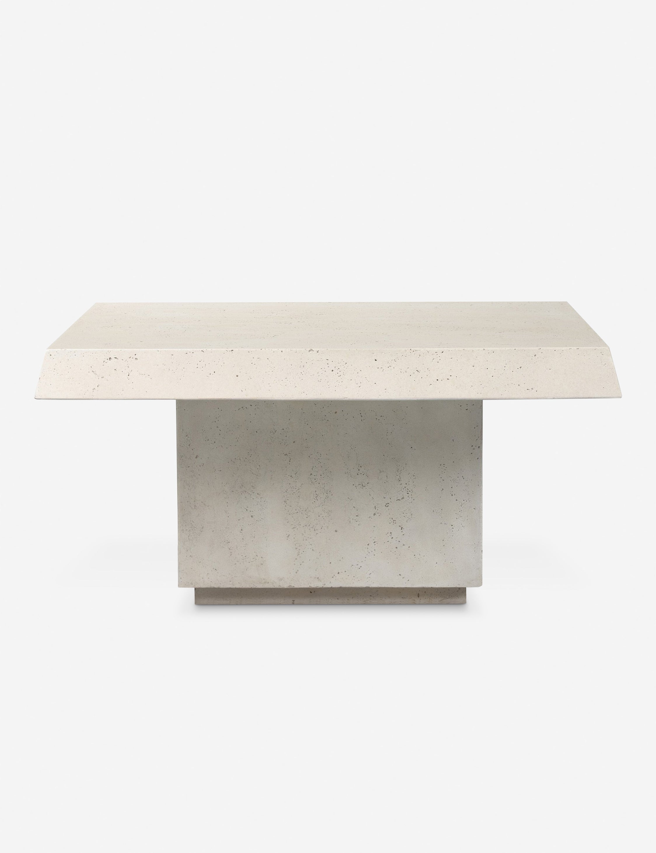 Avila Square Coffee Table - Indoor & Outdoor Modern Design by Amber Lewis x Four Hands - Perfect for Patio, Living Room & Garden Decor