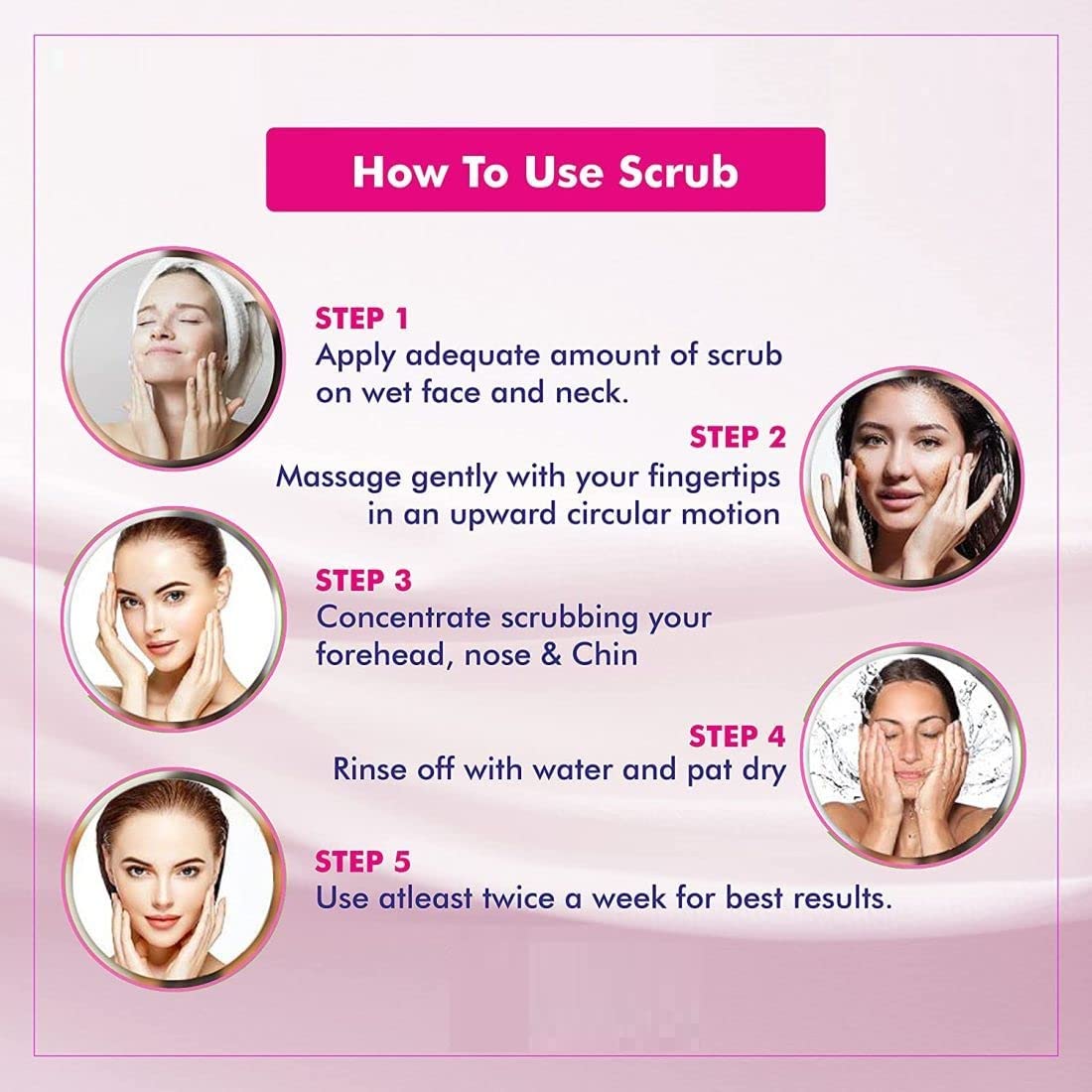 SEPHEA Vitamin C Face & Body Scrub 500ml - Brightening Exfoliator for Glowing Skin | Perfect for Daily Skincare Routine & Spa Treatments