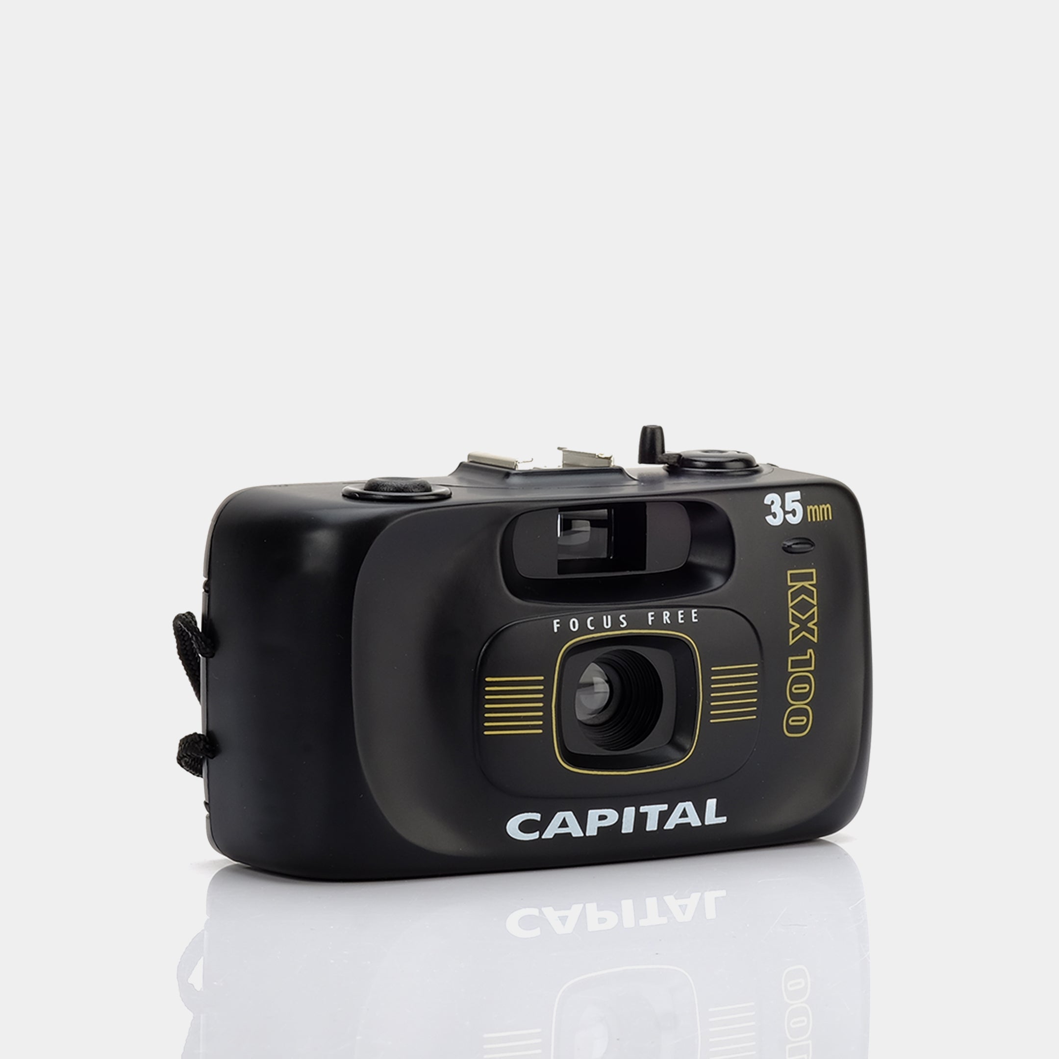 Capital KX 100 35mm Compact Point and Shoot Film Camera - Vintage Style Photography for Travel, Street & Everyday Moments